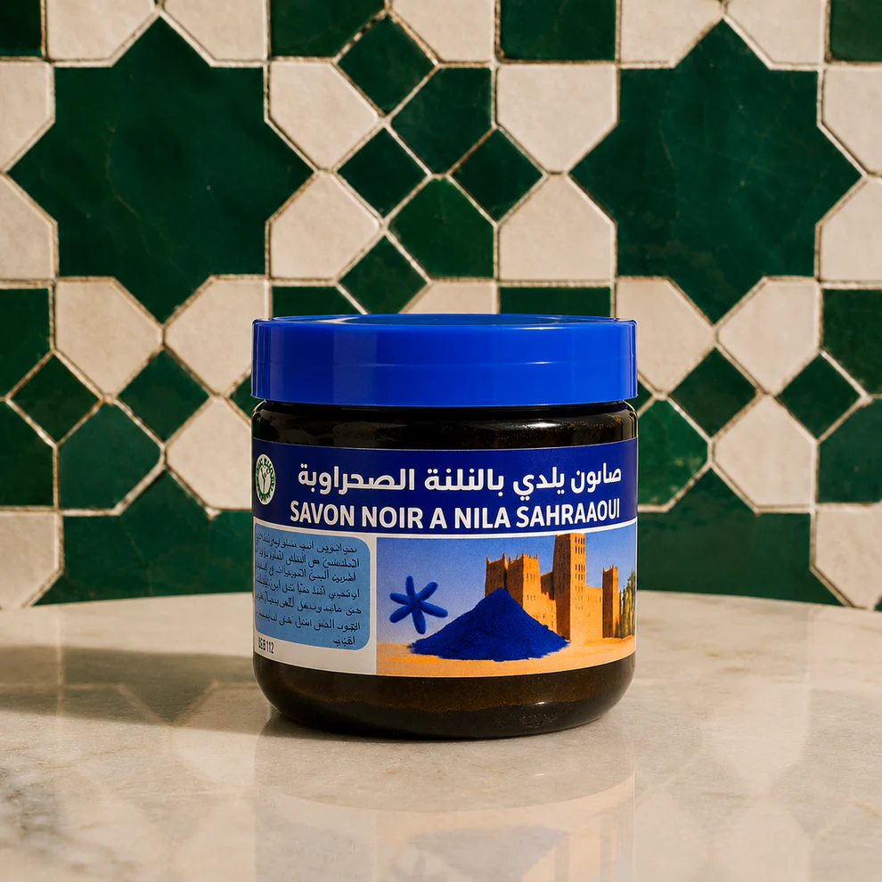 Savon Noir Naturel au Nila Bleu 300 g