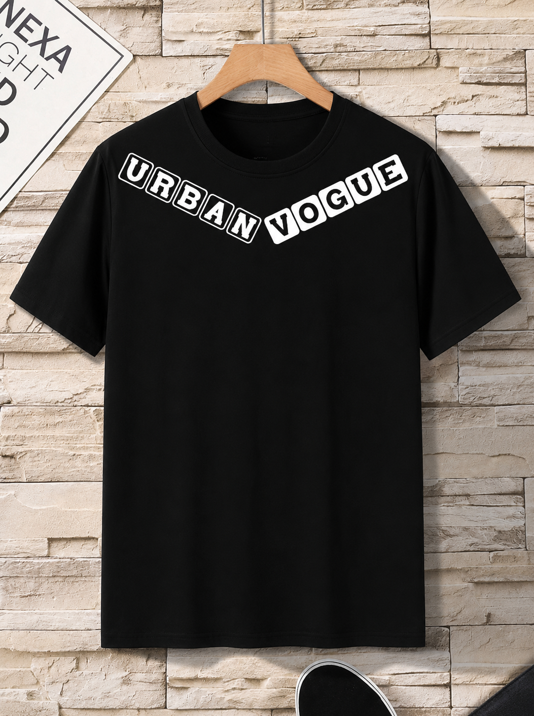 T-shirt Unisexe "Urban Vogue" – Streetwear | Blanc