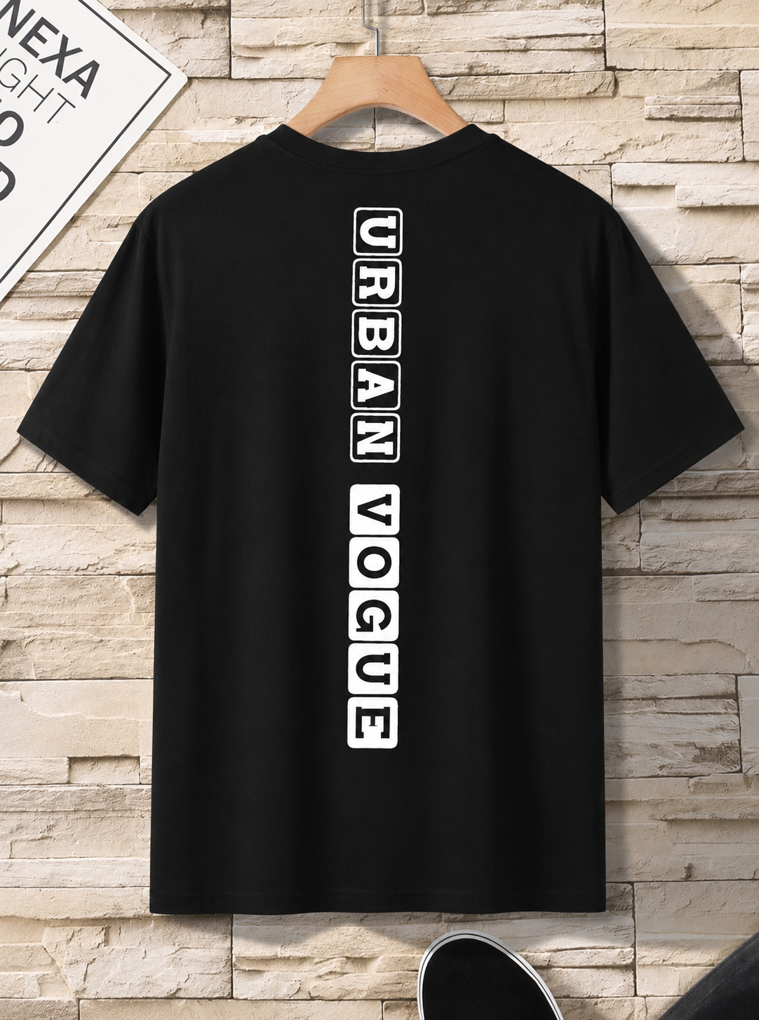 T-shirt Unisexe "Urban Vogue" – Streetwear | Blanc