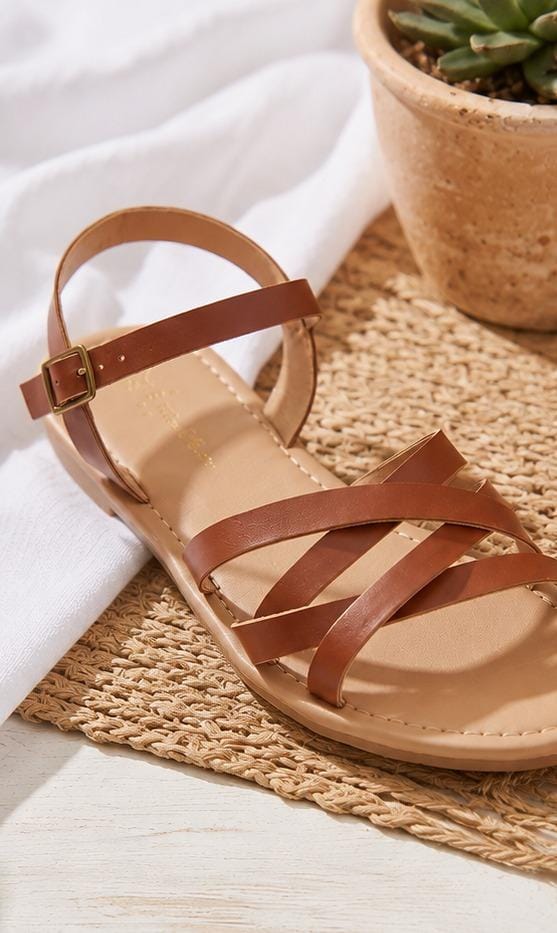 Brown Strappy Sandal