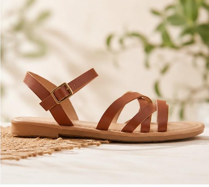 Brown Strappy Sandal