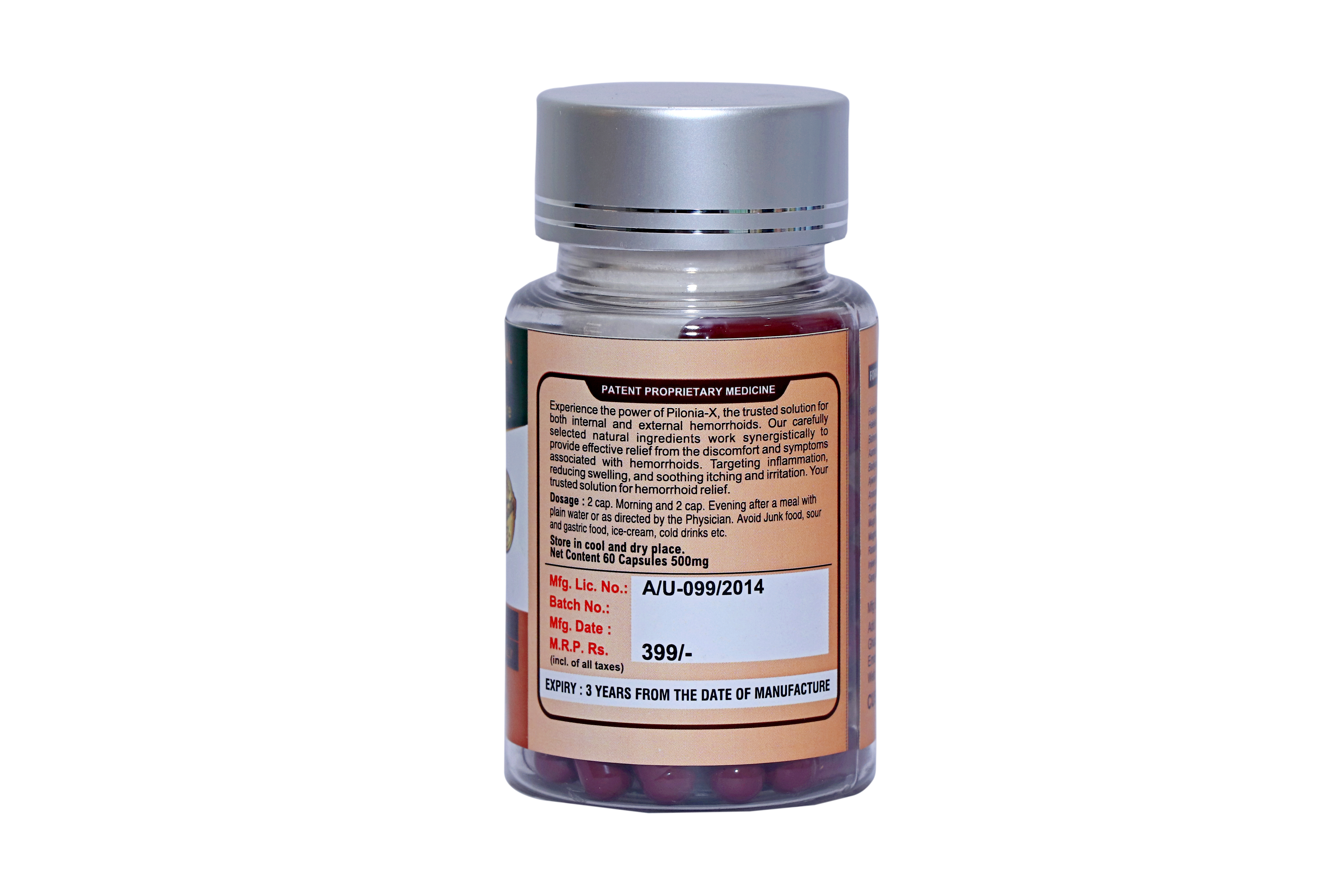 Eastern Herbal Company Pilonia X Capsules