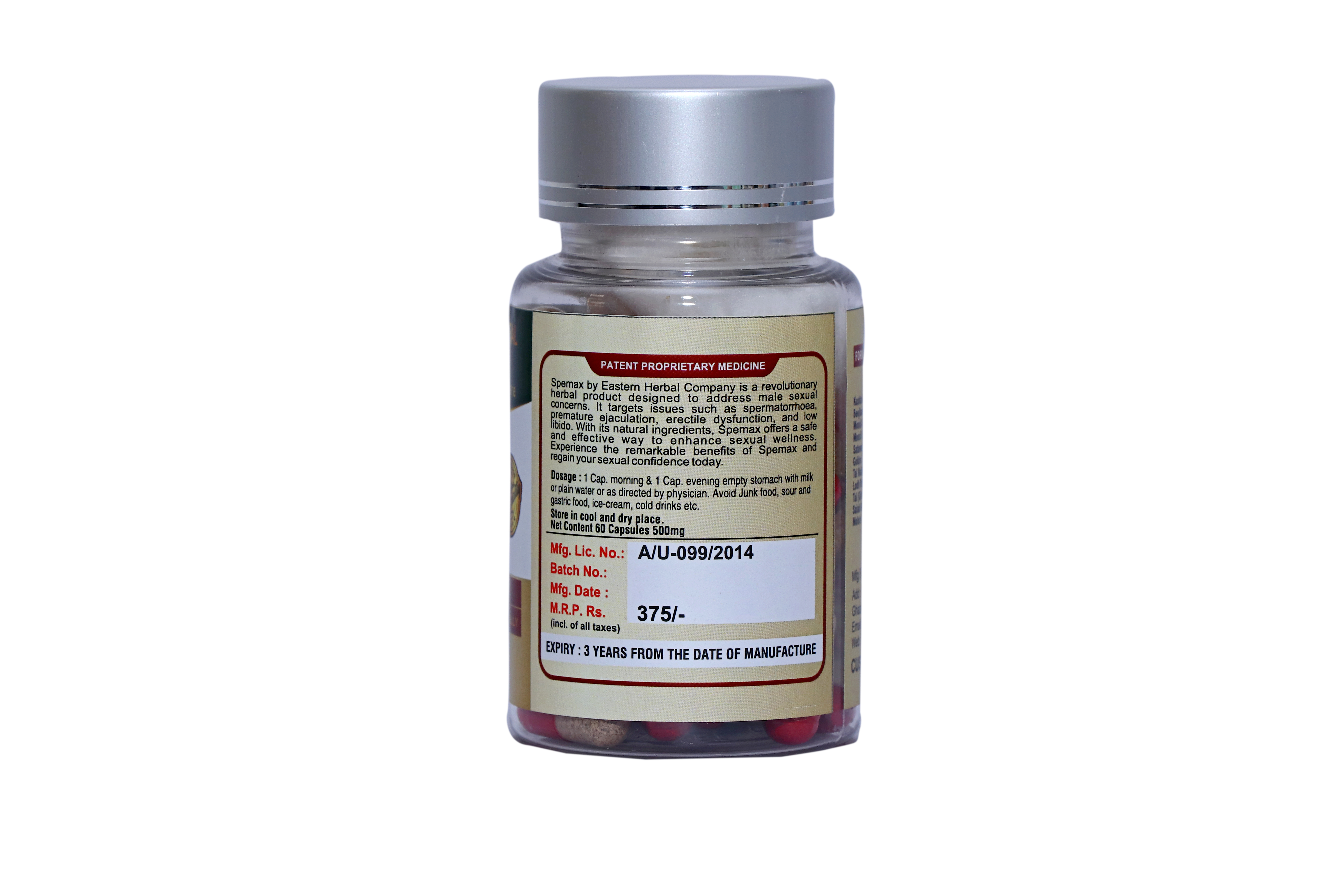 SPEMAX Men's Wellness Capsules