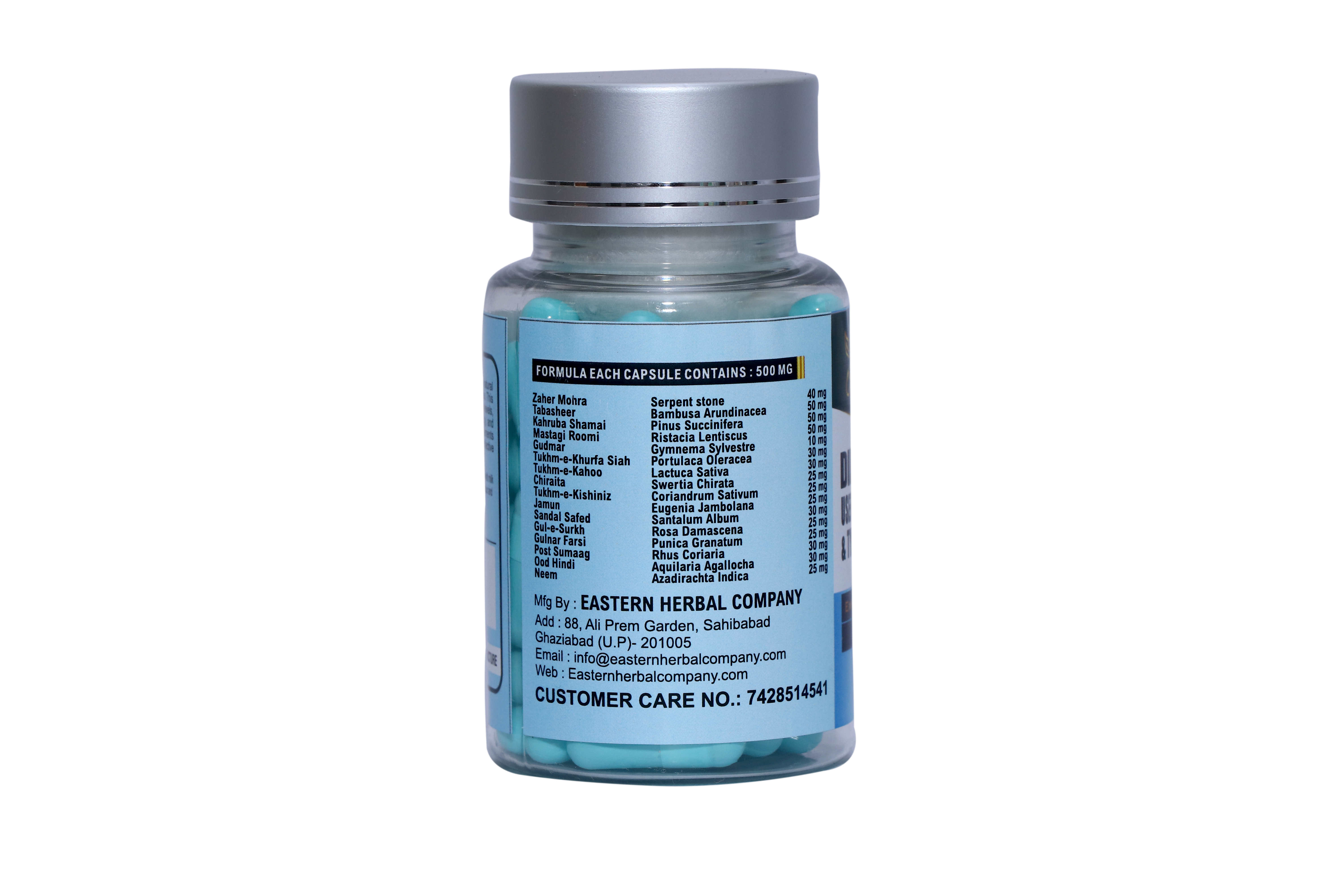 Eastern Herbal Company DIBETIA Capsules