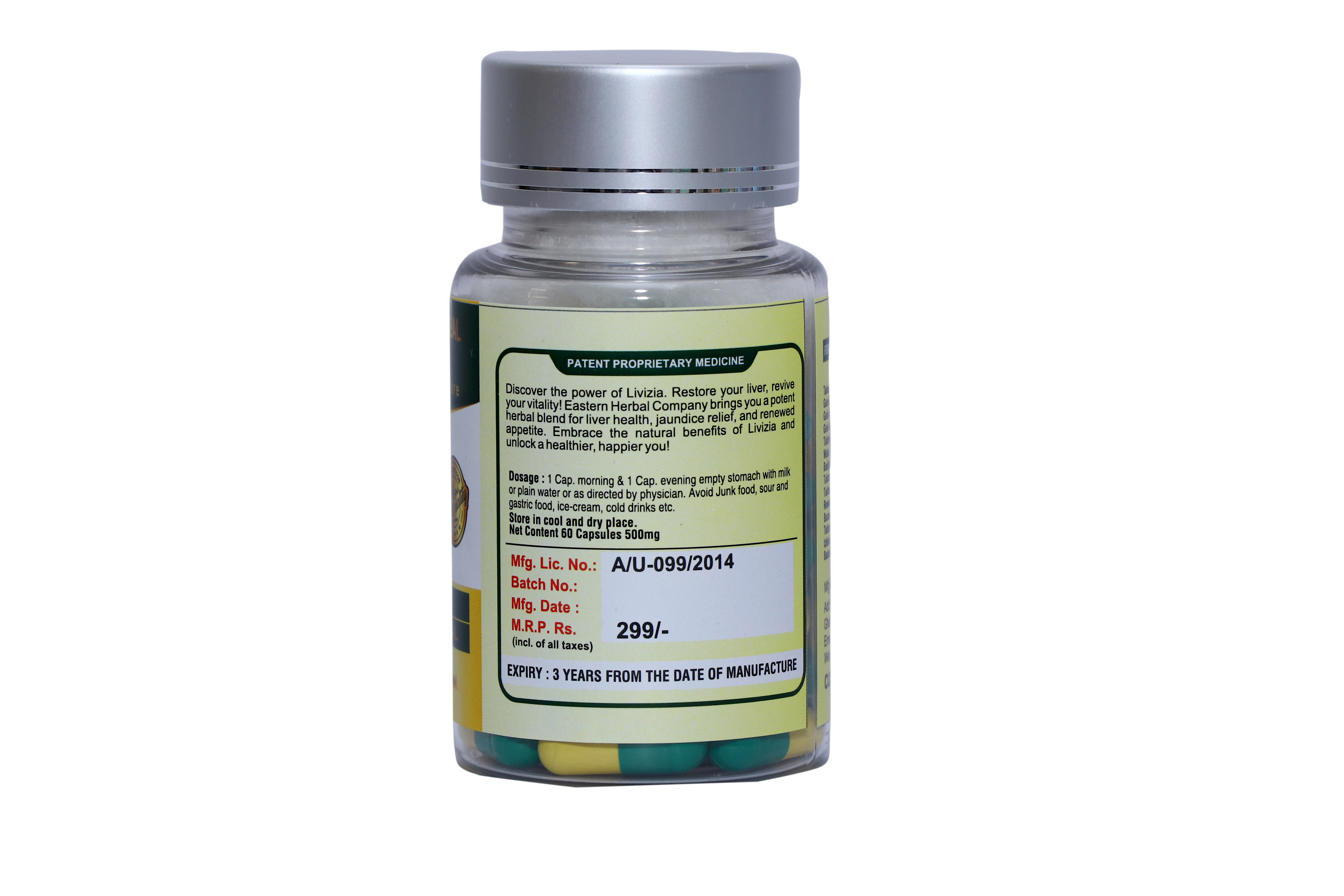 Livizia Herbal Liver Supplement