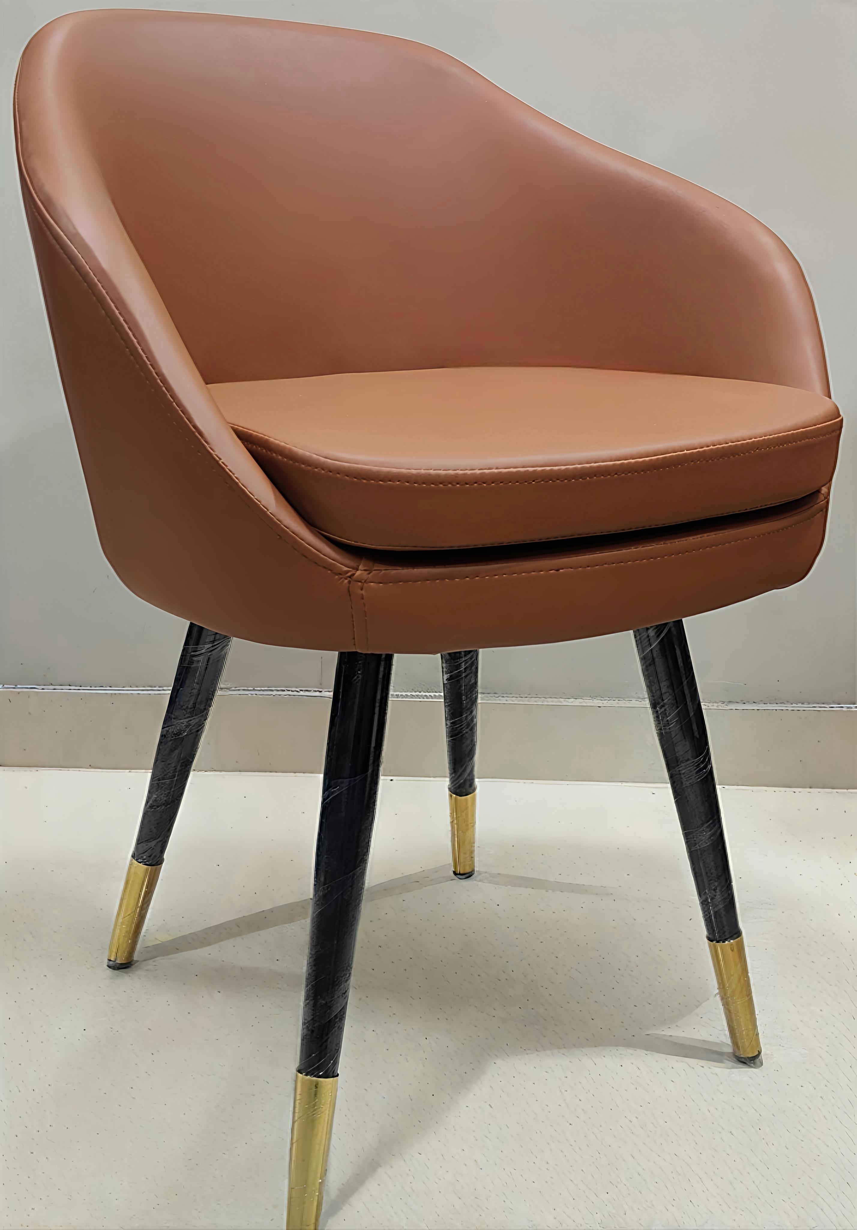E1 Modern Brown Accent Chair
