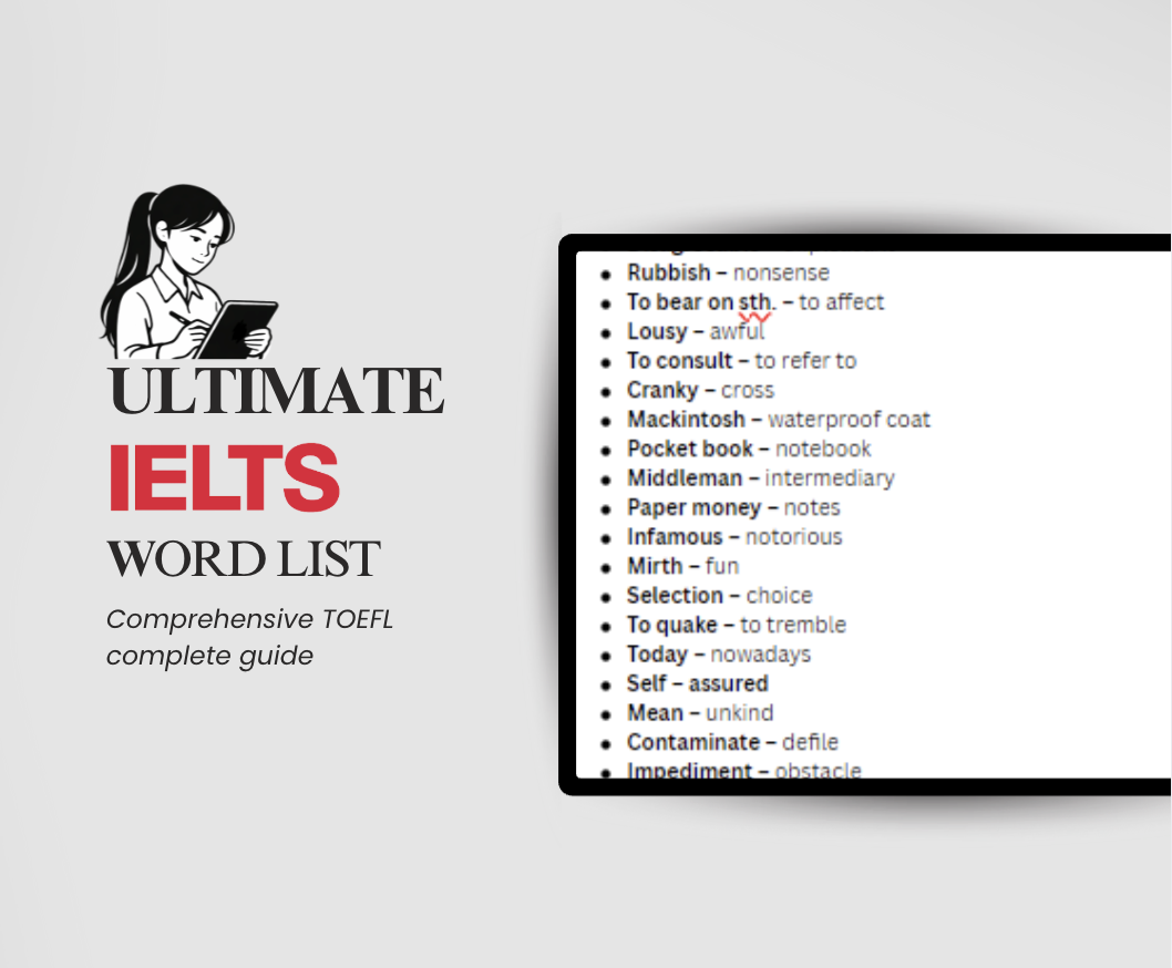 1000 Essential Words For The IELTS Exam - English Certification