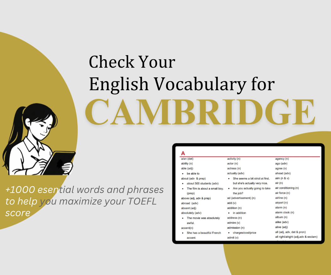 Ultimate 1000 Vocabulary Cambridge Word List