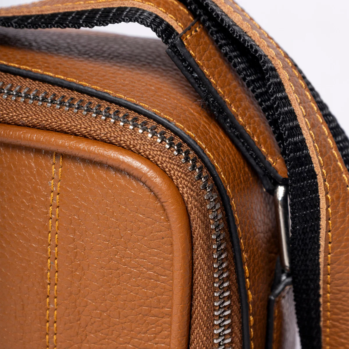Brown Leather Crossbody Bag
