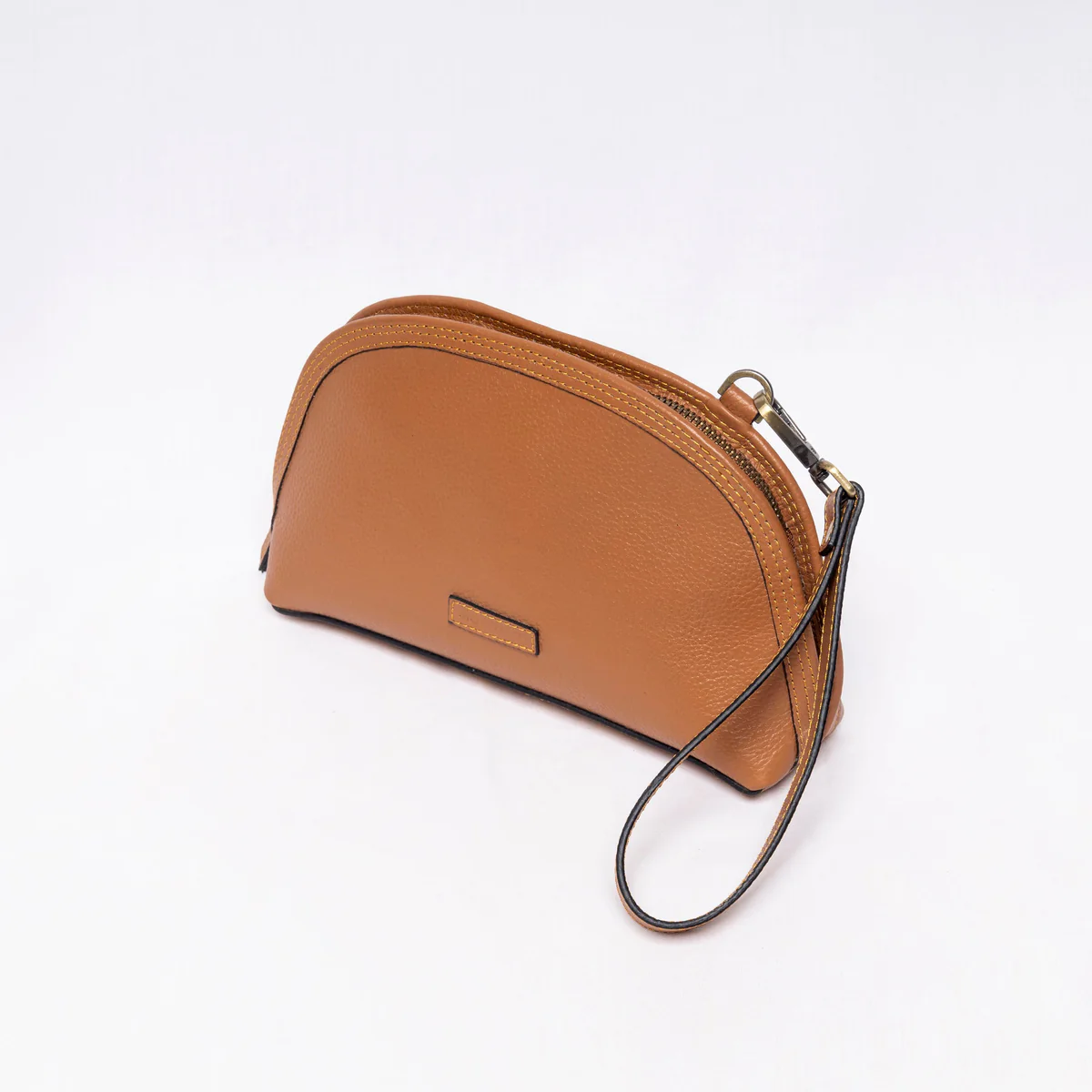 Classic Leather Wristlet & Cross body Leather Bag