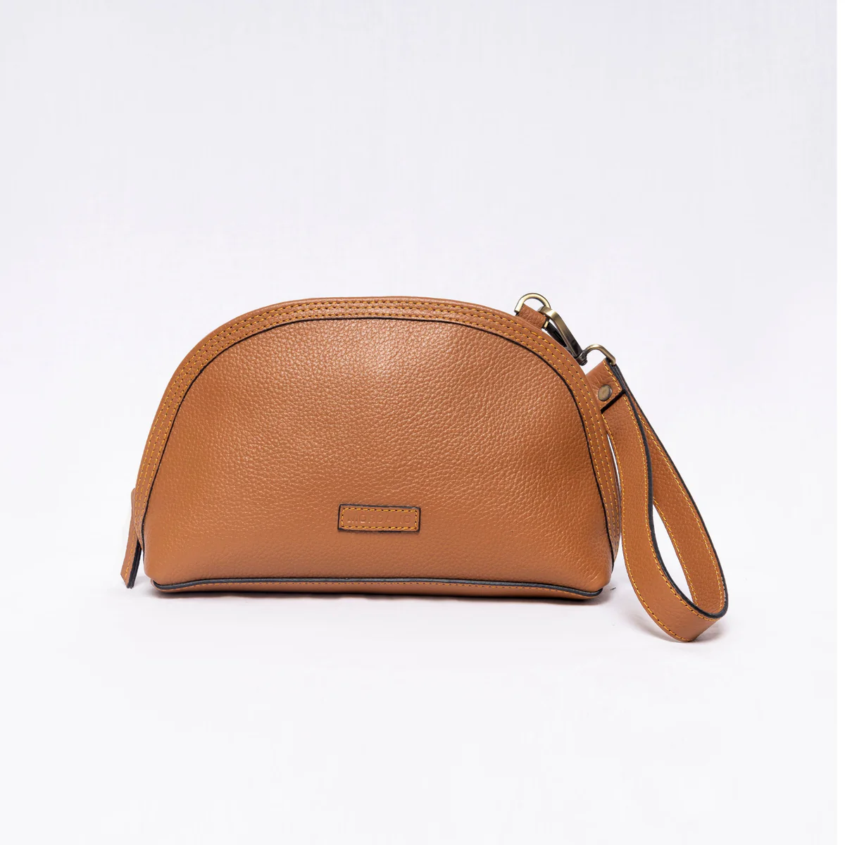Classic Leather Wristlet & Cross body Leather Bag