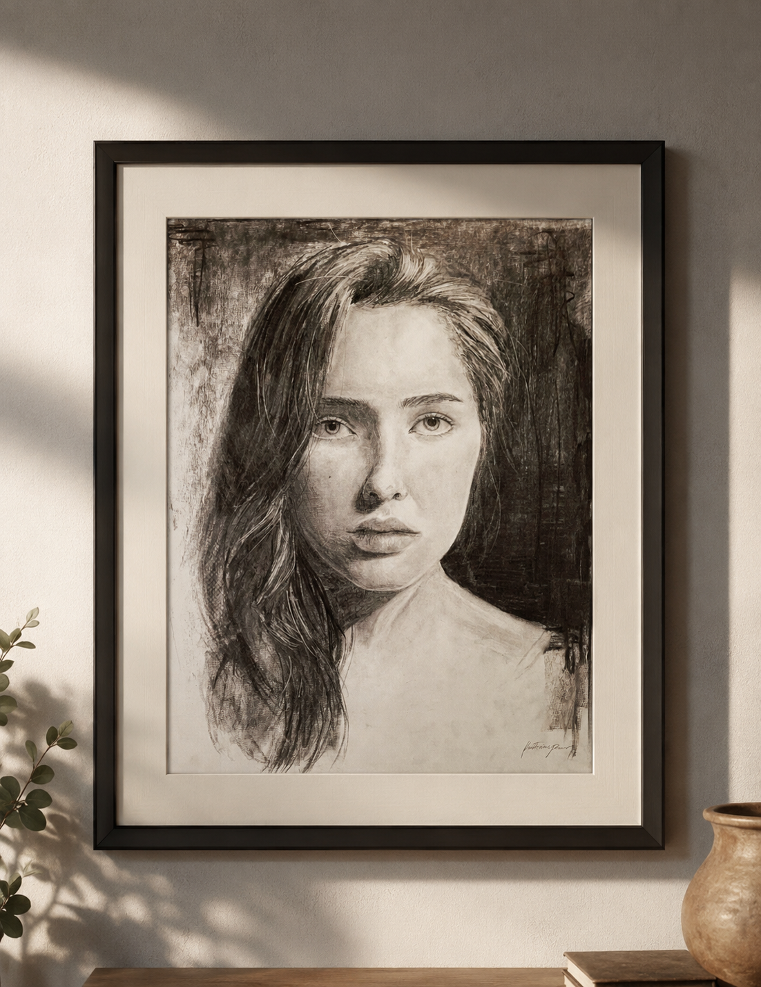 custom human portrait commission 18"x24"