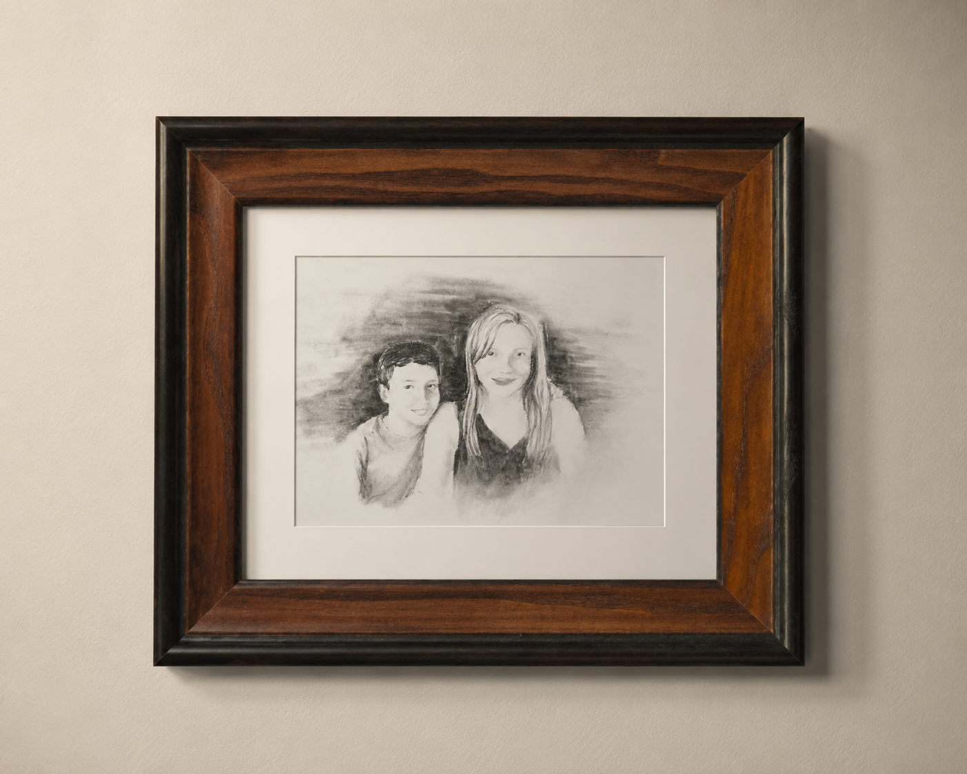 Custom Human Portrait Commission 9"x11"