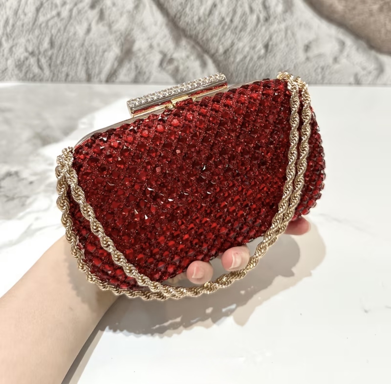 Crystal Evening Clutch