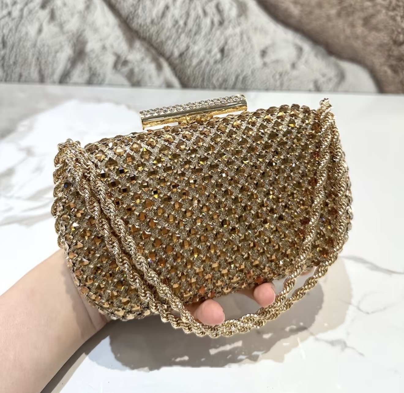 Crystal Evening Clutch