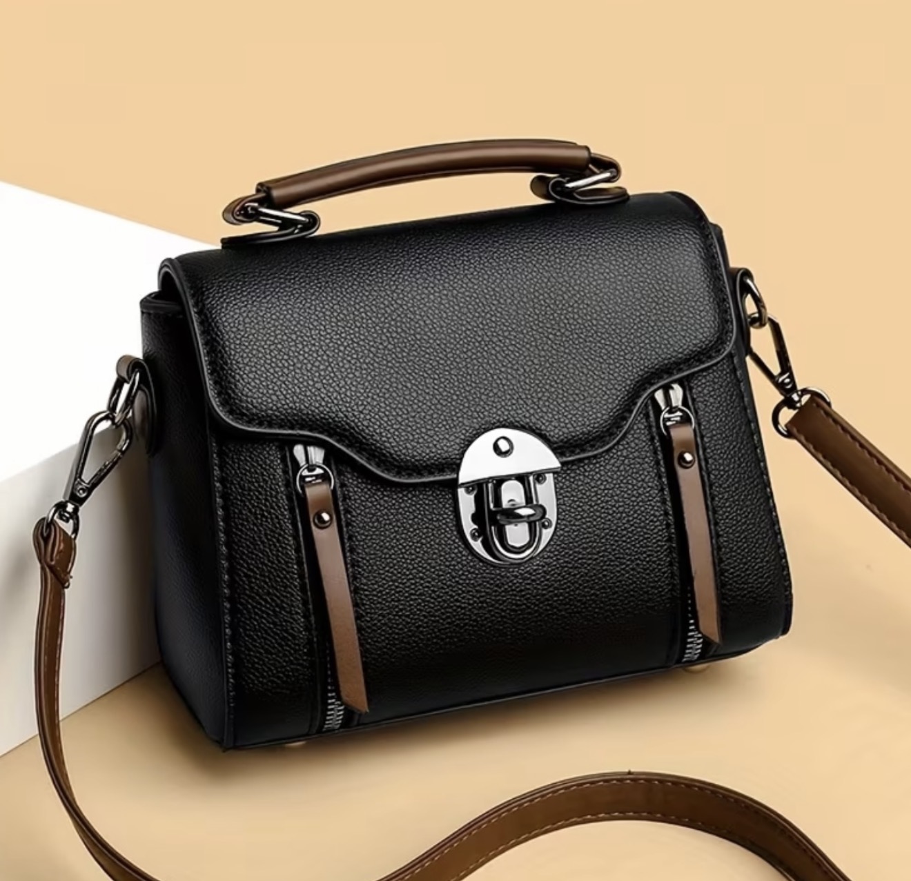 Chic Leather Handbag