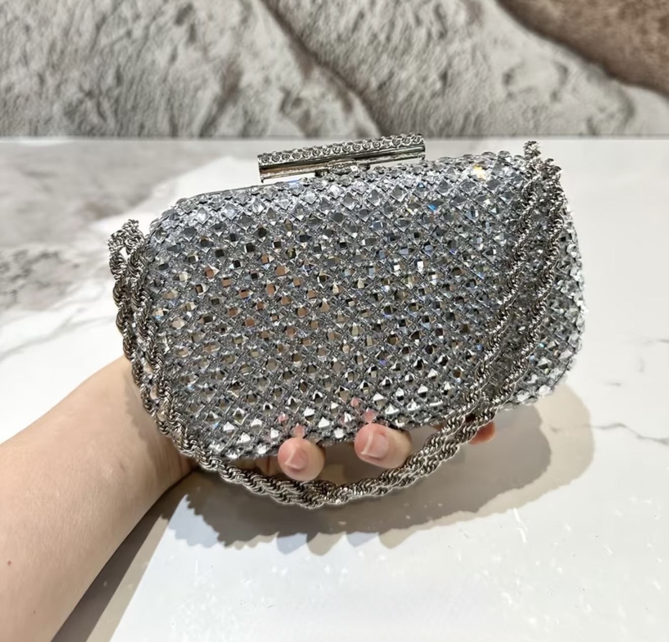Crystal Evening Clutch