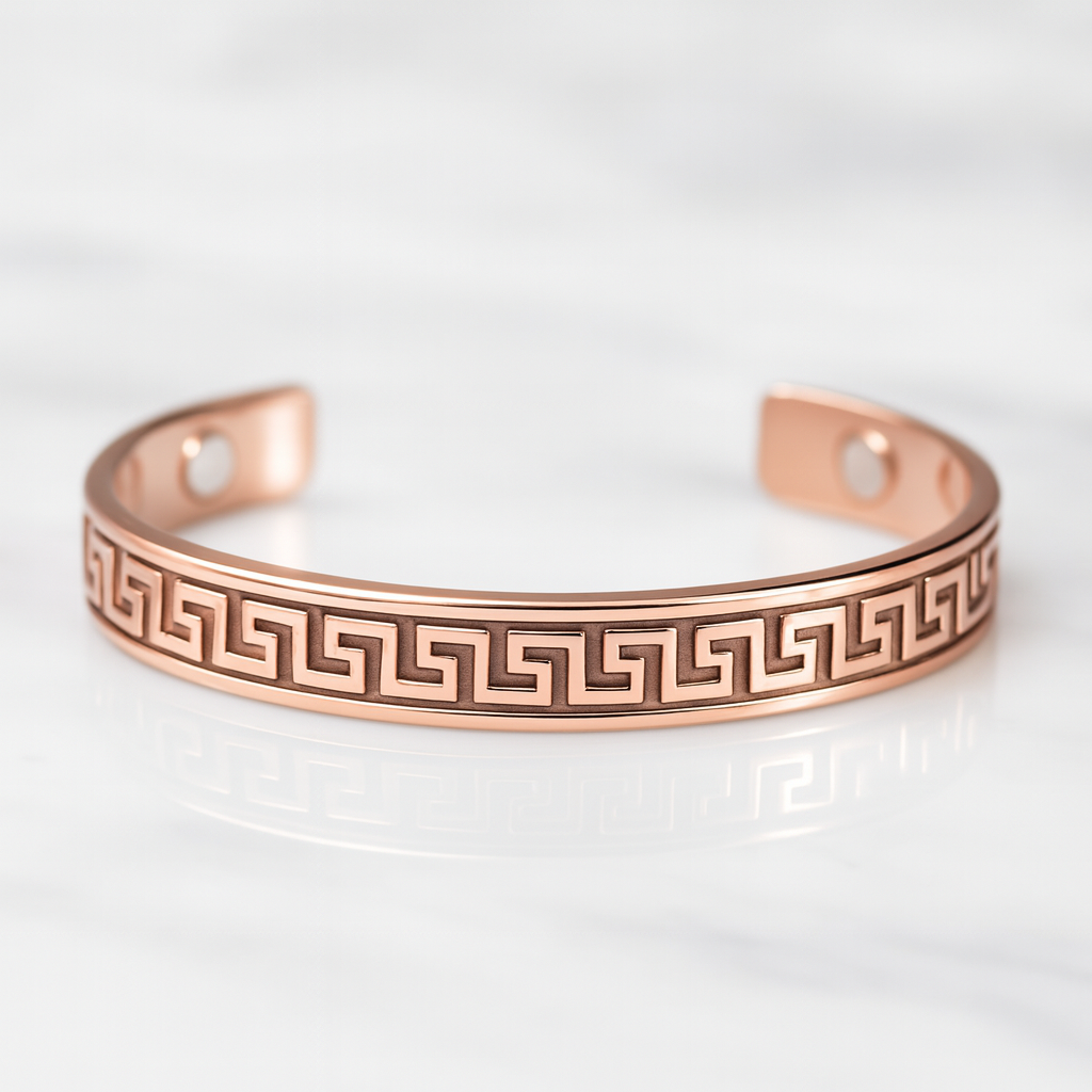 Enraved Copper Magnetic Bracelet