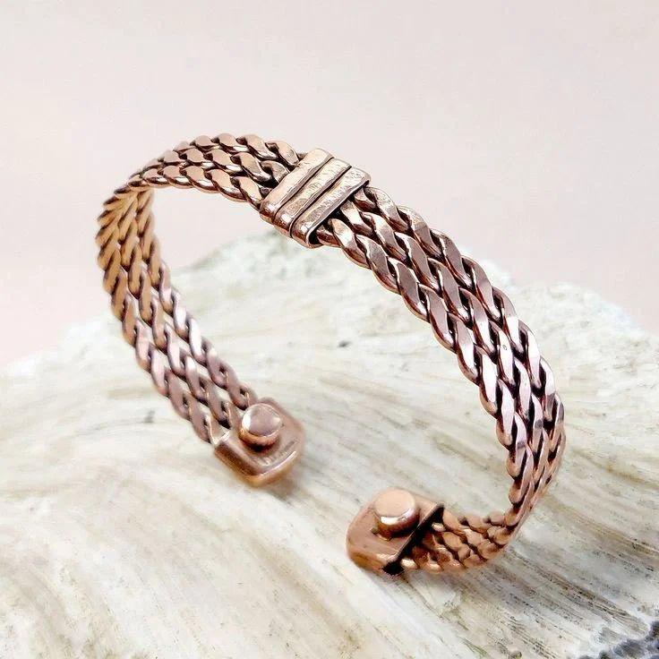 Braided Copper Bracelet