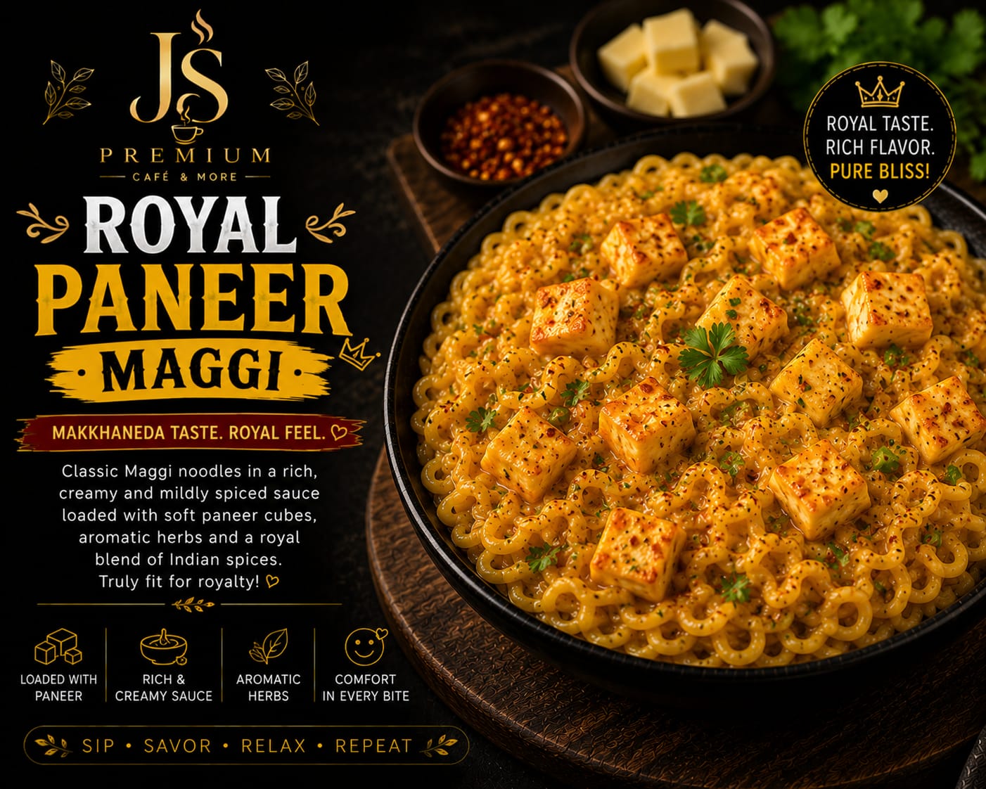 Royal Paneer Maggi