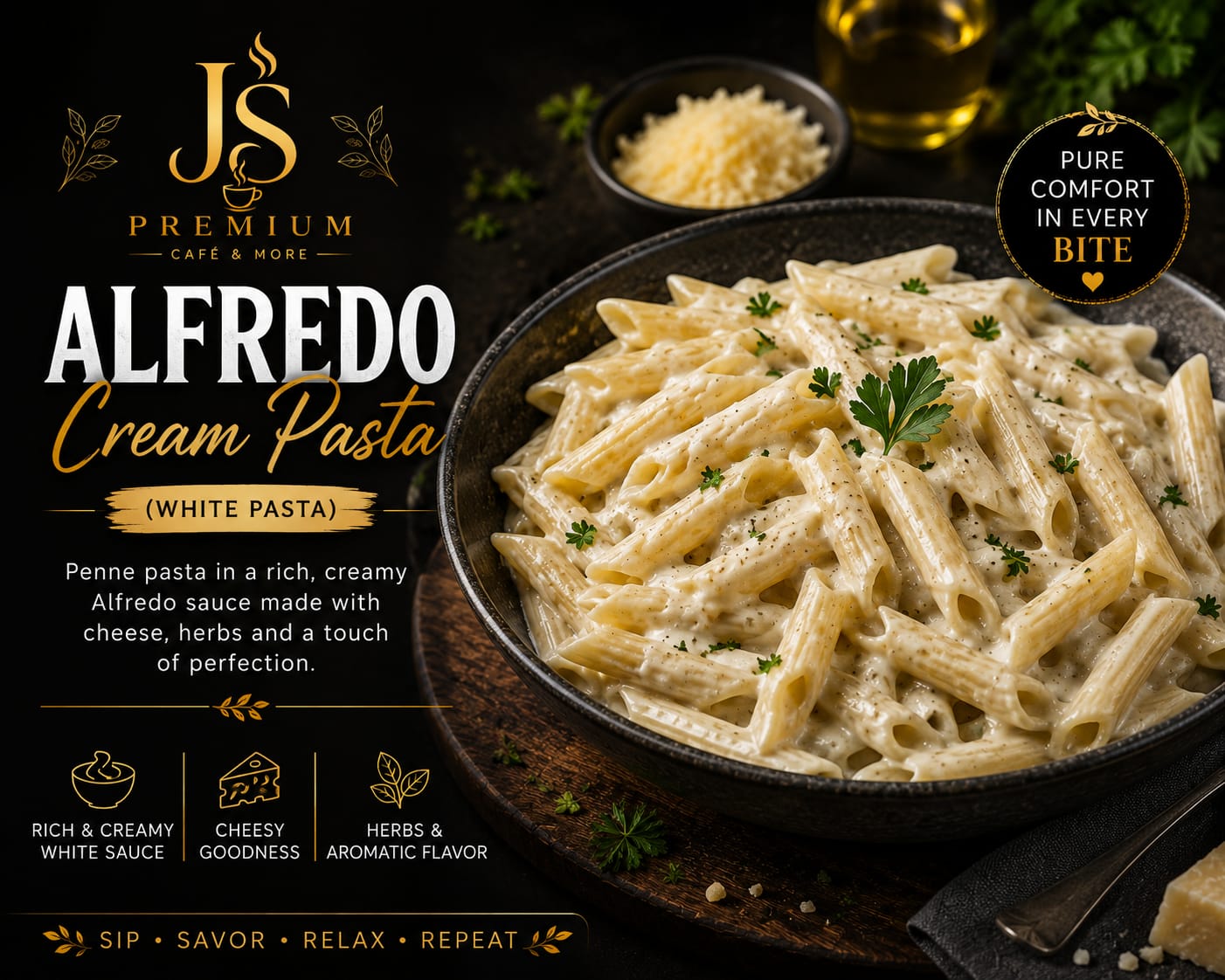 Alfredo Cream Pasta