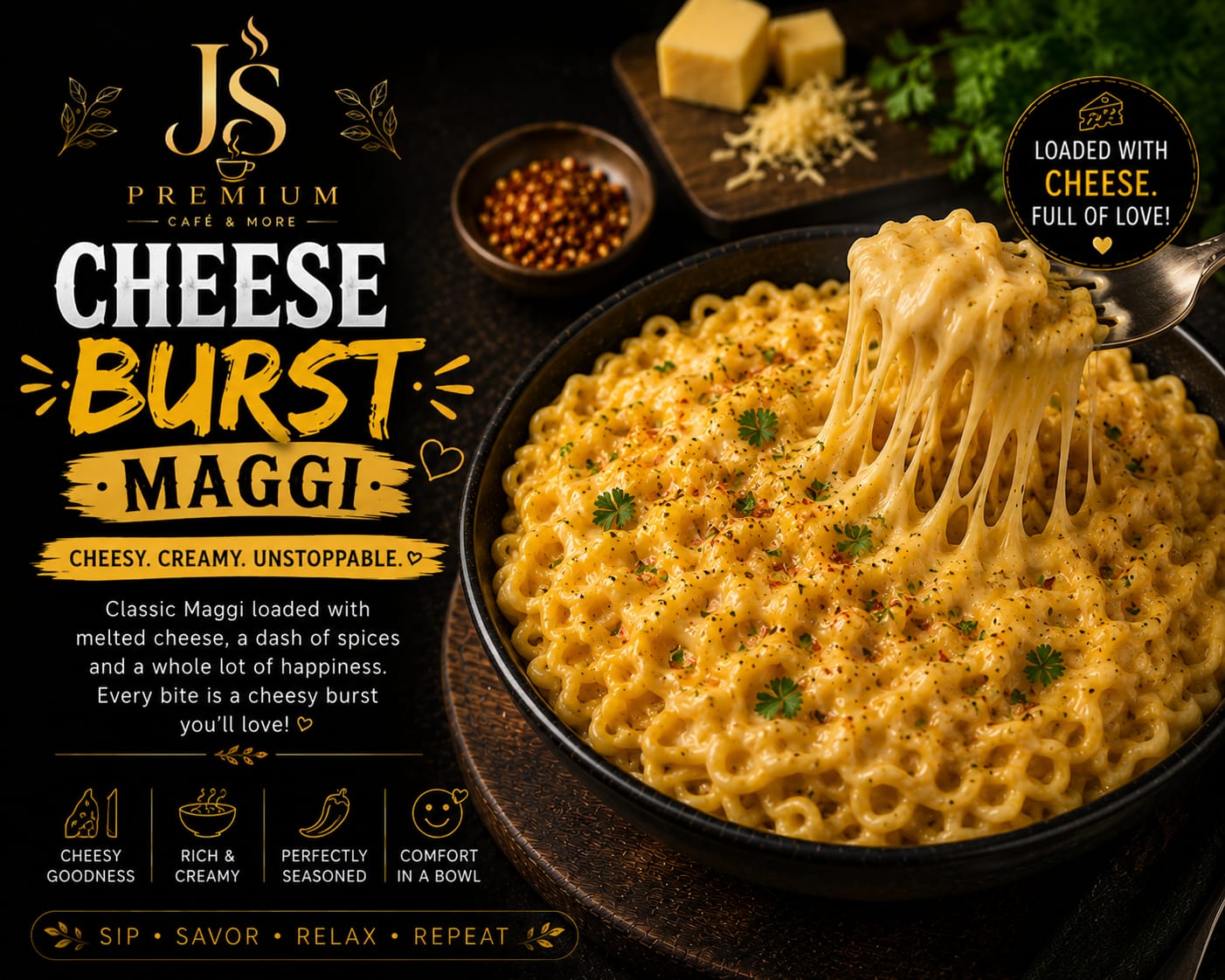 Cheese Burst Maggi