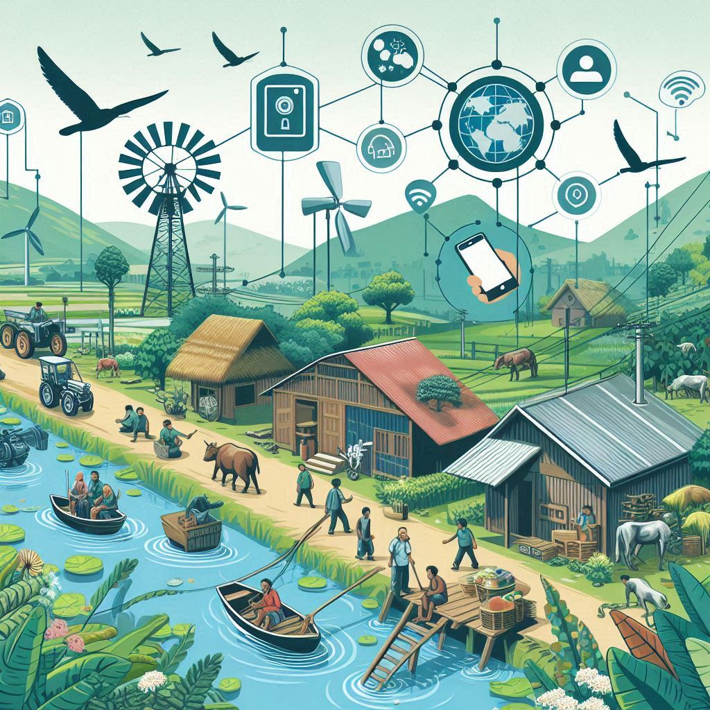 Rural Development and Community Empowerment through Social Platforms