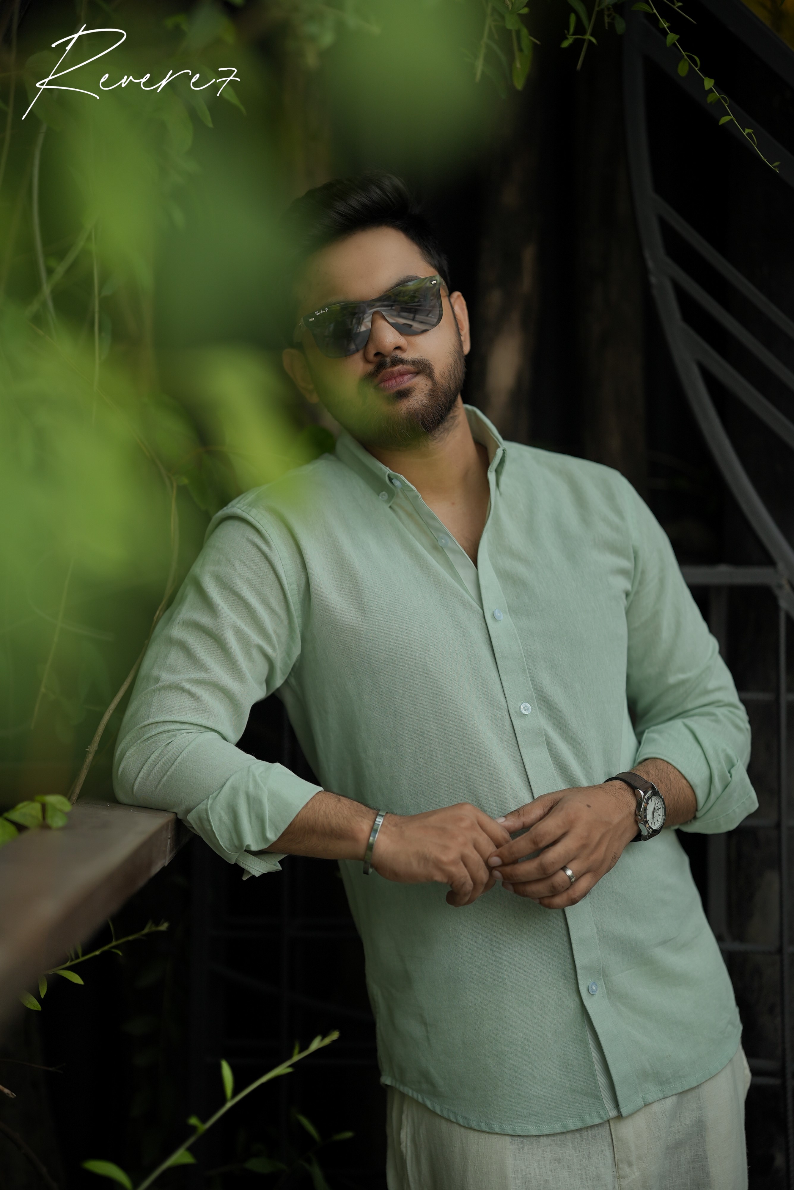 Light Green Casual Shirt