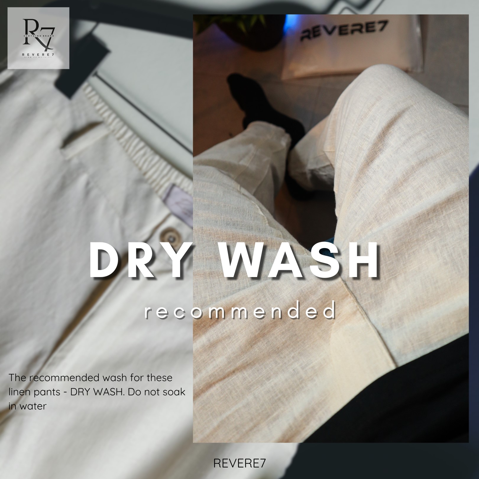 Linen Pants - Ivory