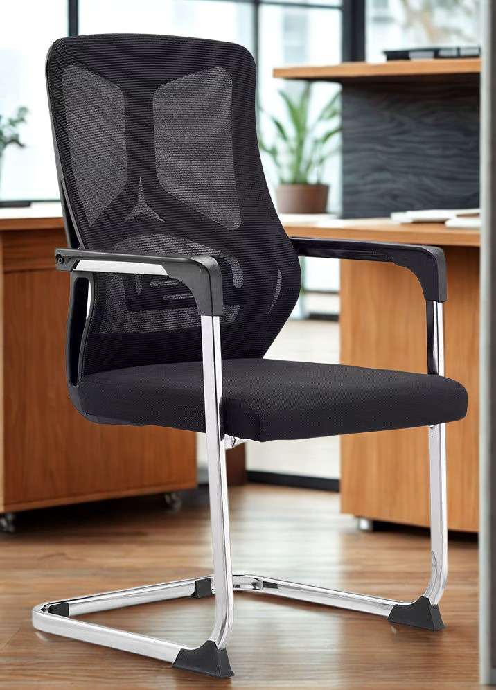 Greneda Ergonomic Visitor Mesh Office Chair Black