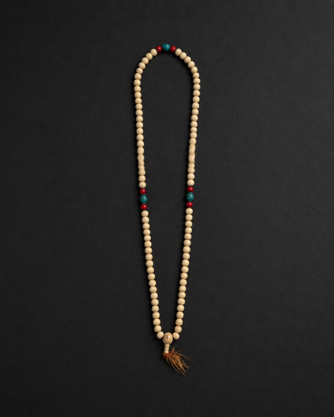 Bohemian Beaded Tassel Necklace