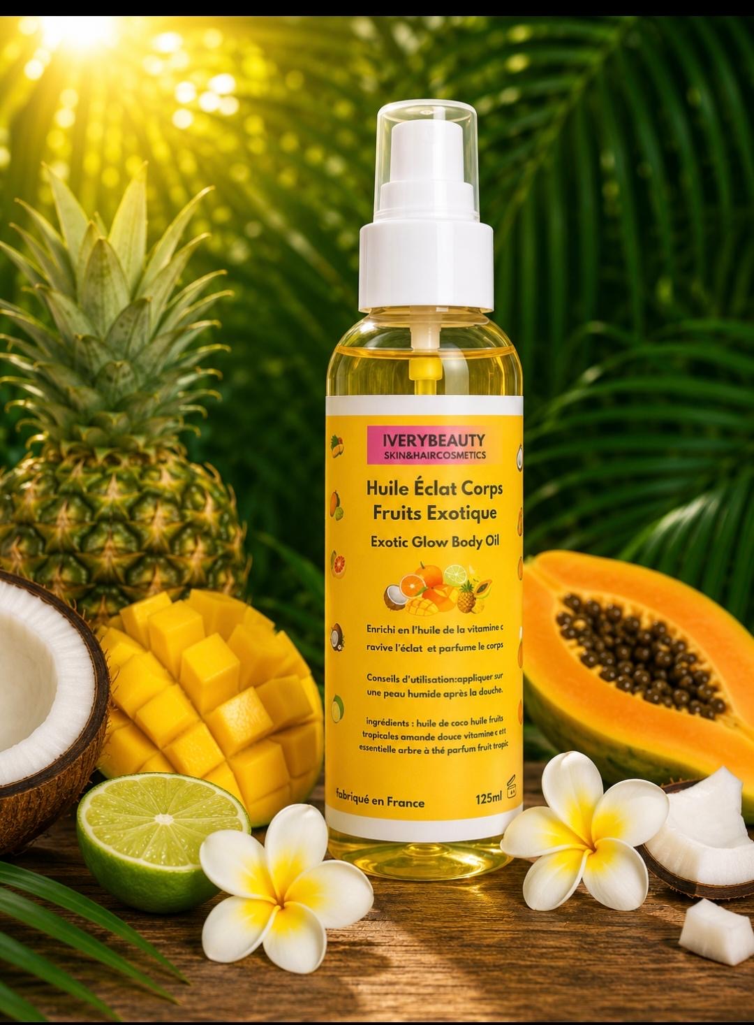 Huile Éclat Corps Fruits Exotiques
