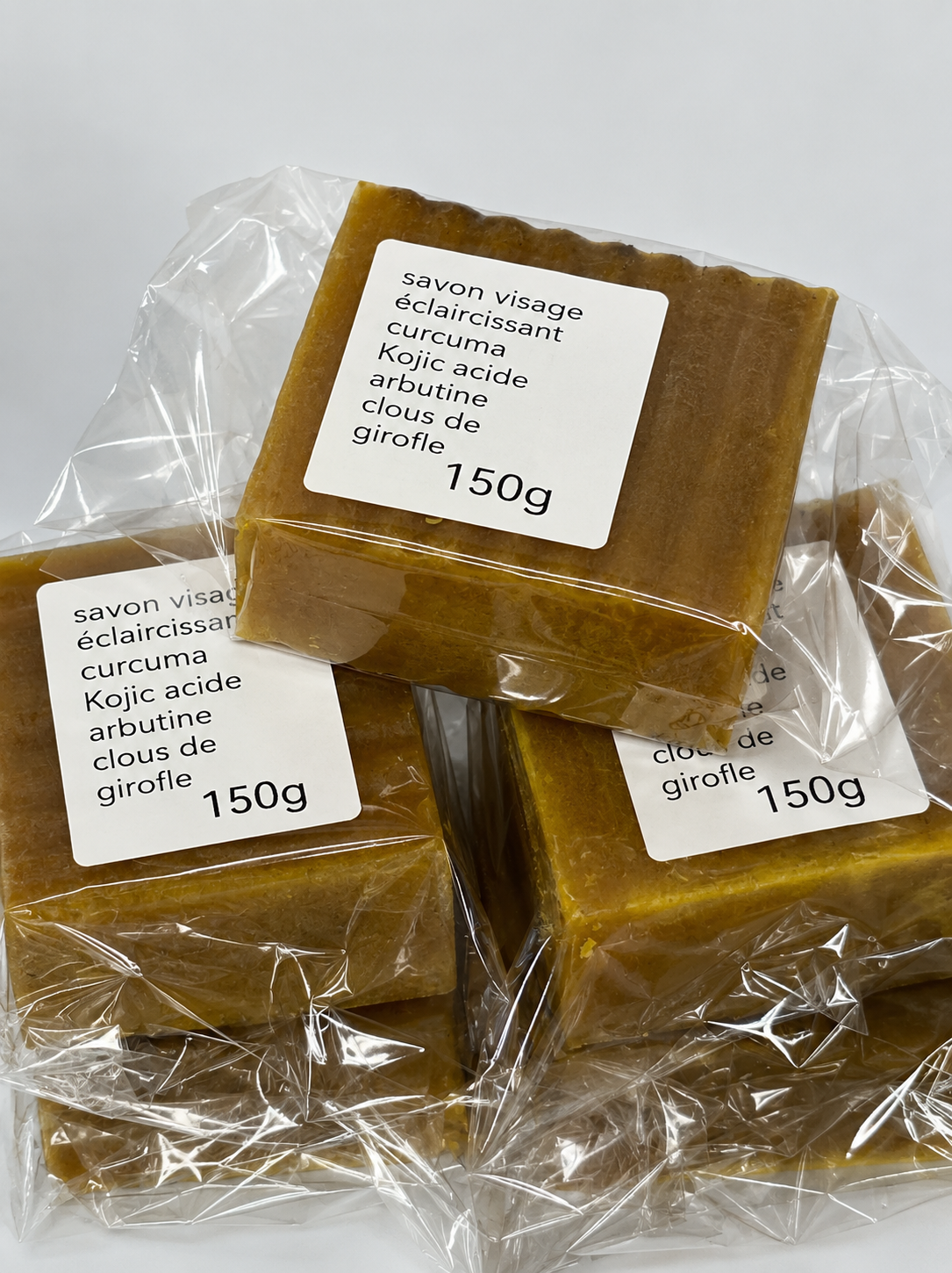Savon visage éclaircissant au curcuma