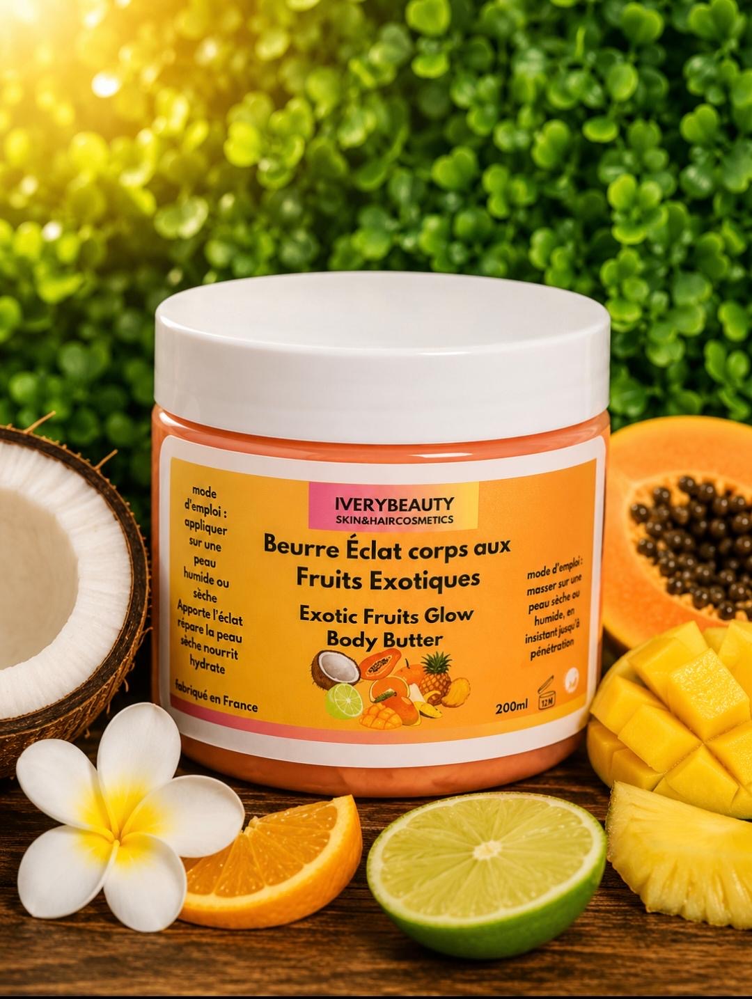Beurre Éclat Corps Fruits Exotiques