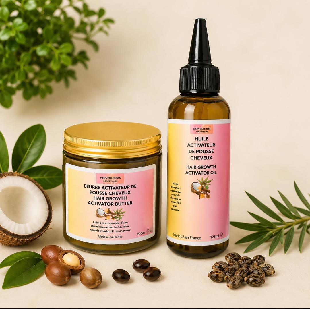 Pack Activateur de Pousse Cheveux