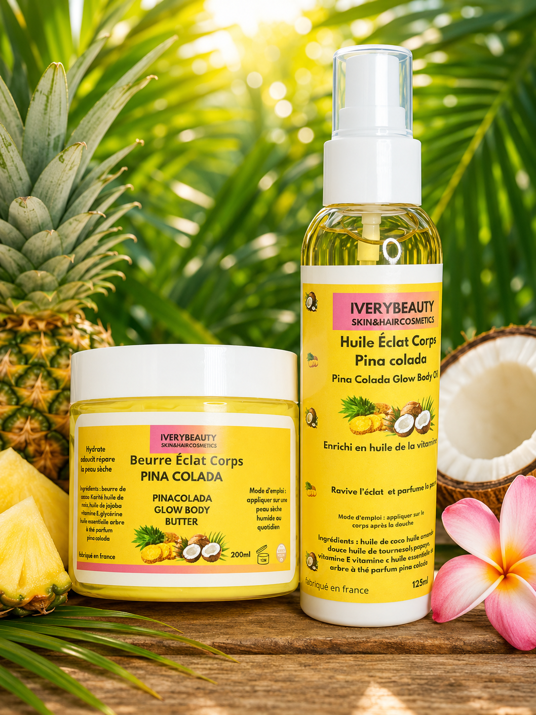 Coffret Éclat Corps Pina Colada