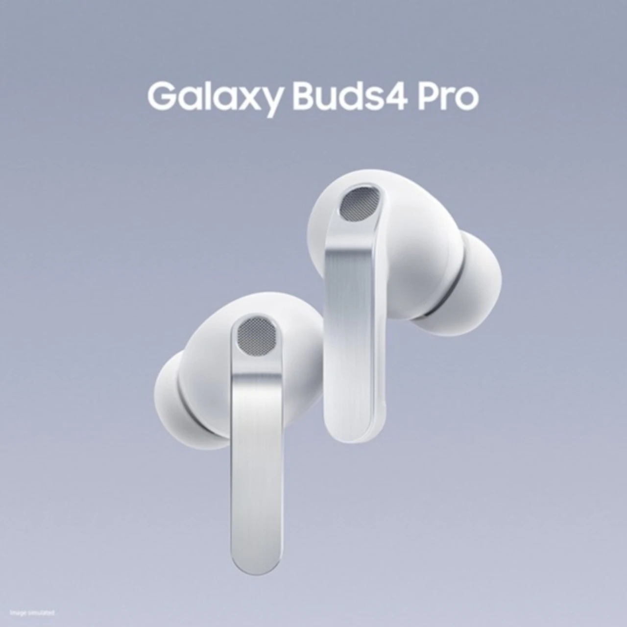 Samsung Galaxy Buds4 Pro, Hi-Fi Audio, Voice Detect, 2-way Speaker, Adaptive ANC 2.0 Bluetooth Headset (White, In the Ear)