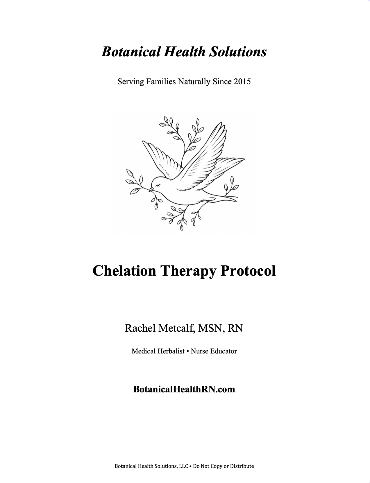 Chelation Therapy Protocol & How Toxic Are You? (Quiz)