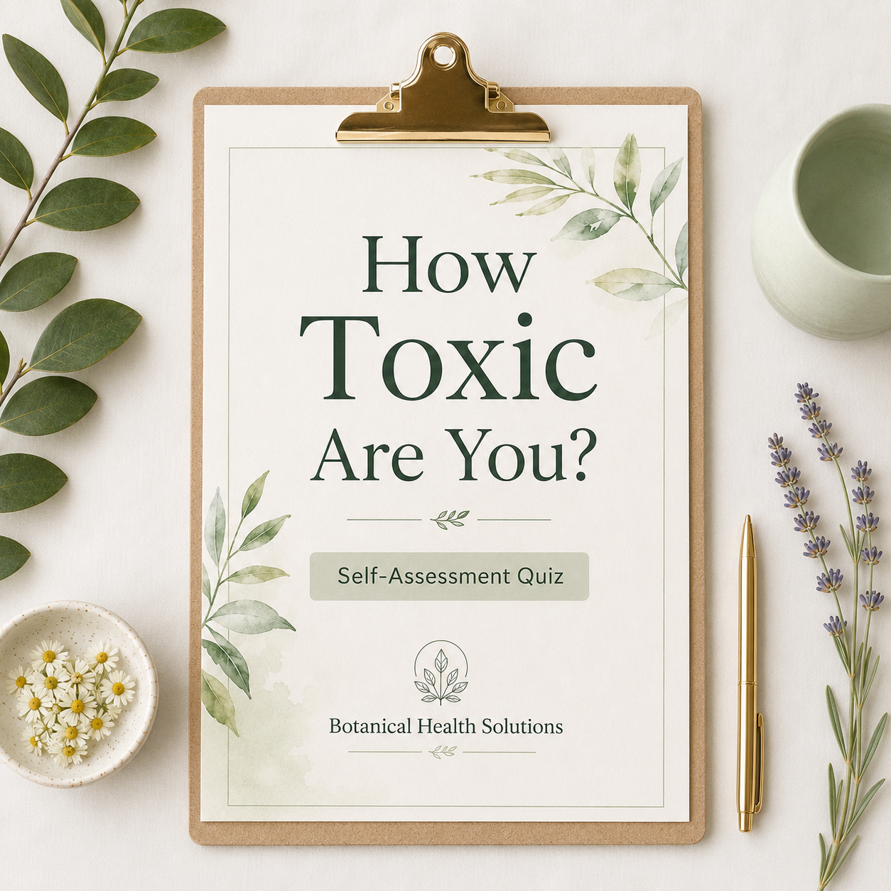 Chelation Therapy Protocol & How Toxic Are You? (Quiz)