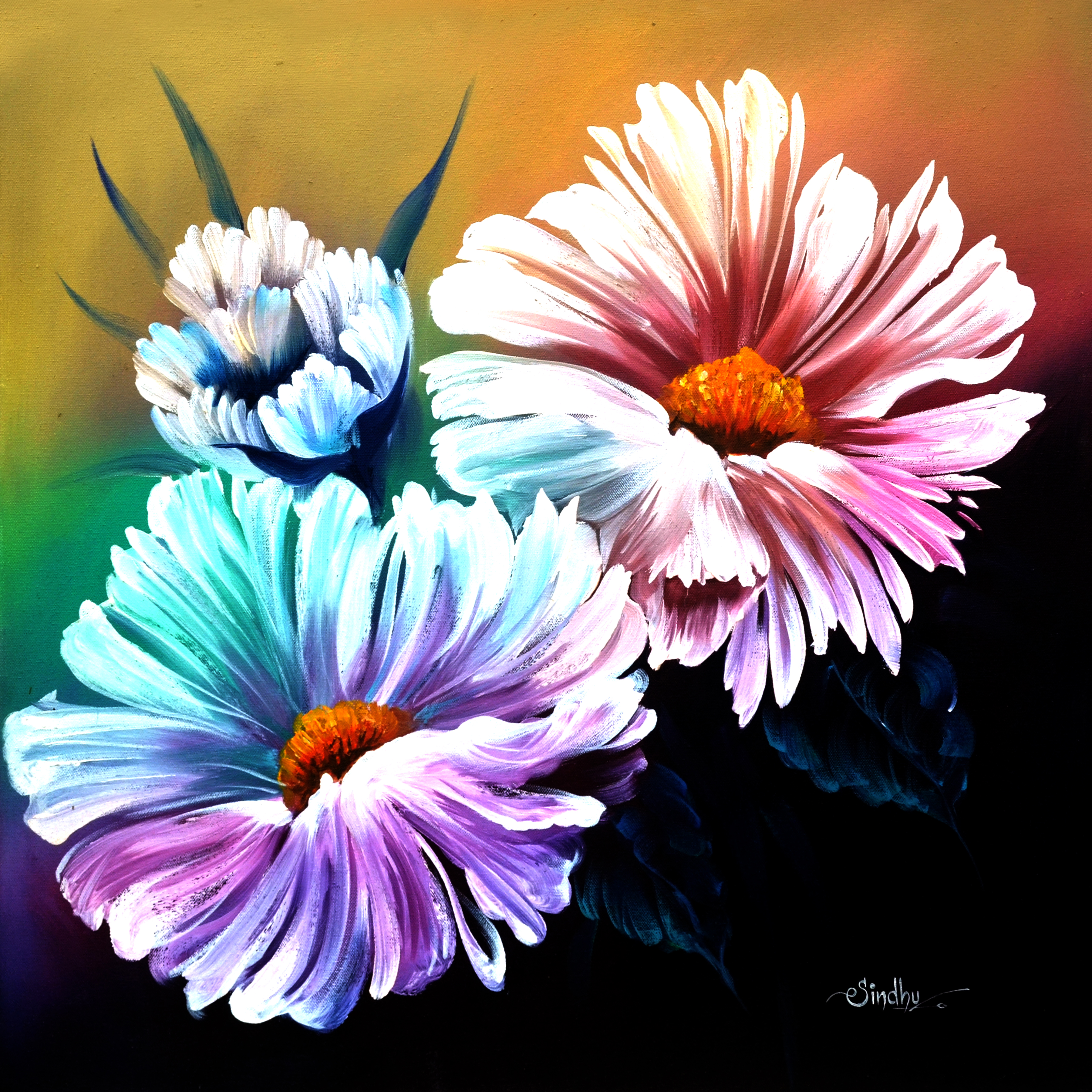 Floral Art print 2