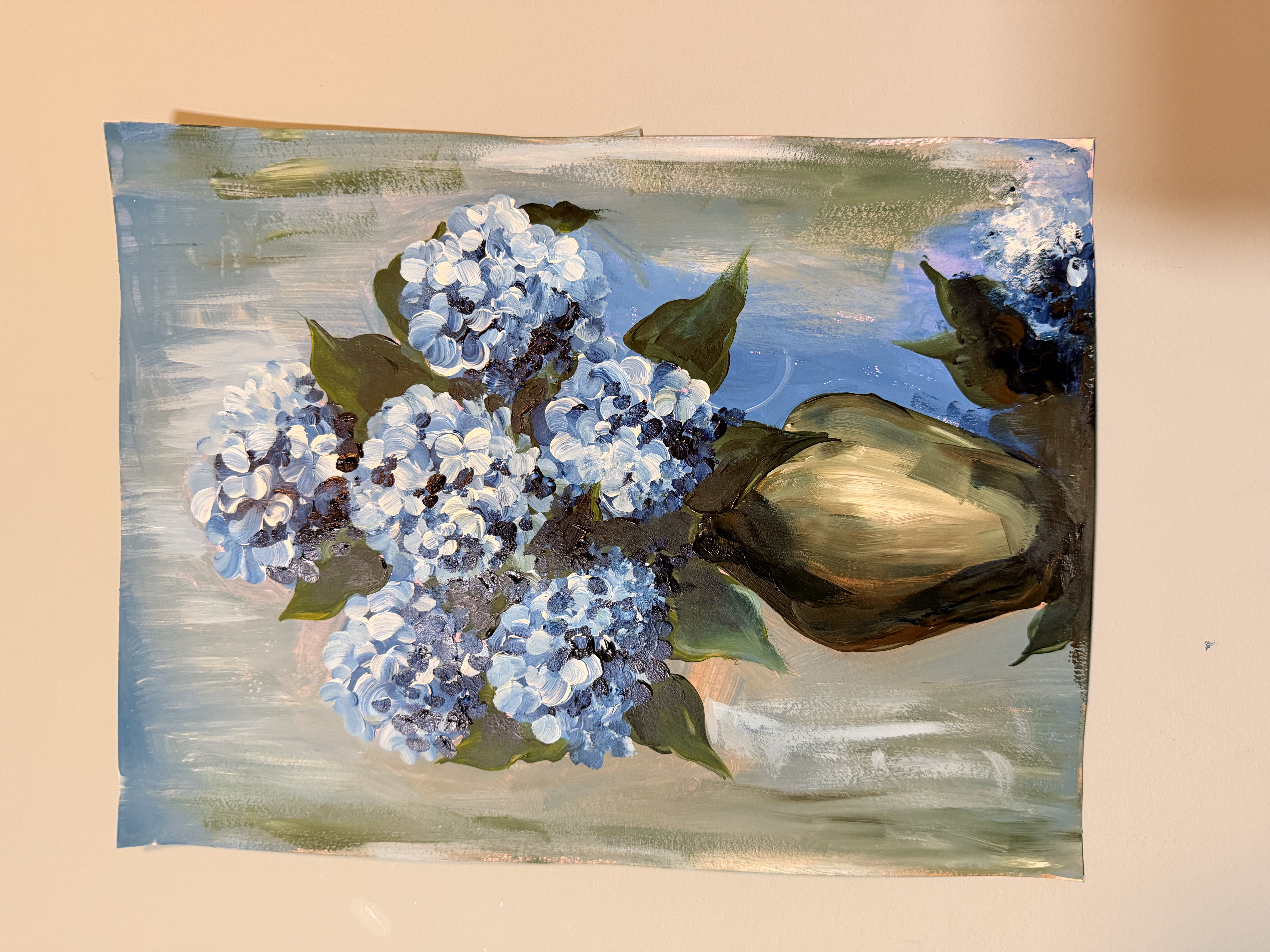 Blue Hydrangea 