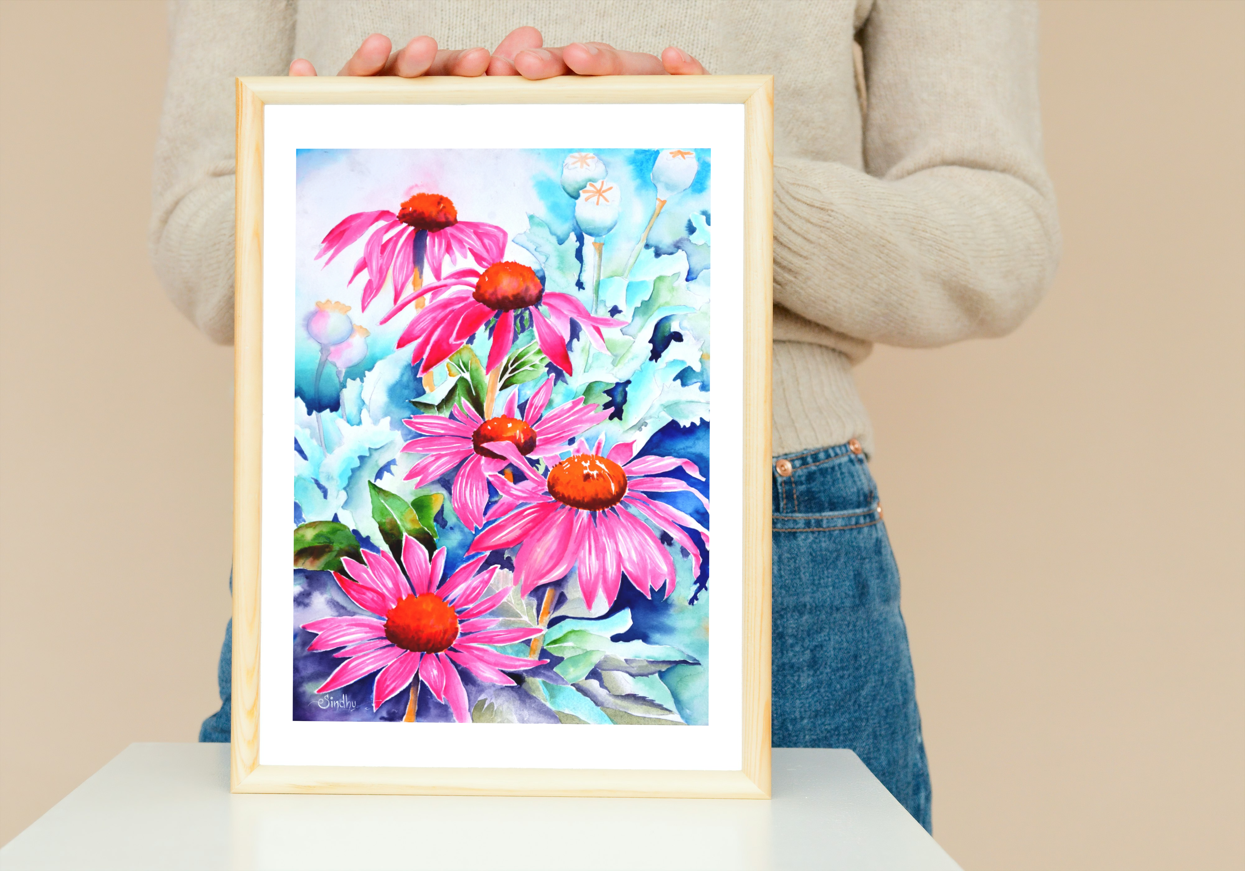 Floral Art Print 3