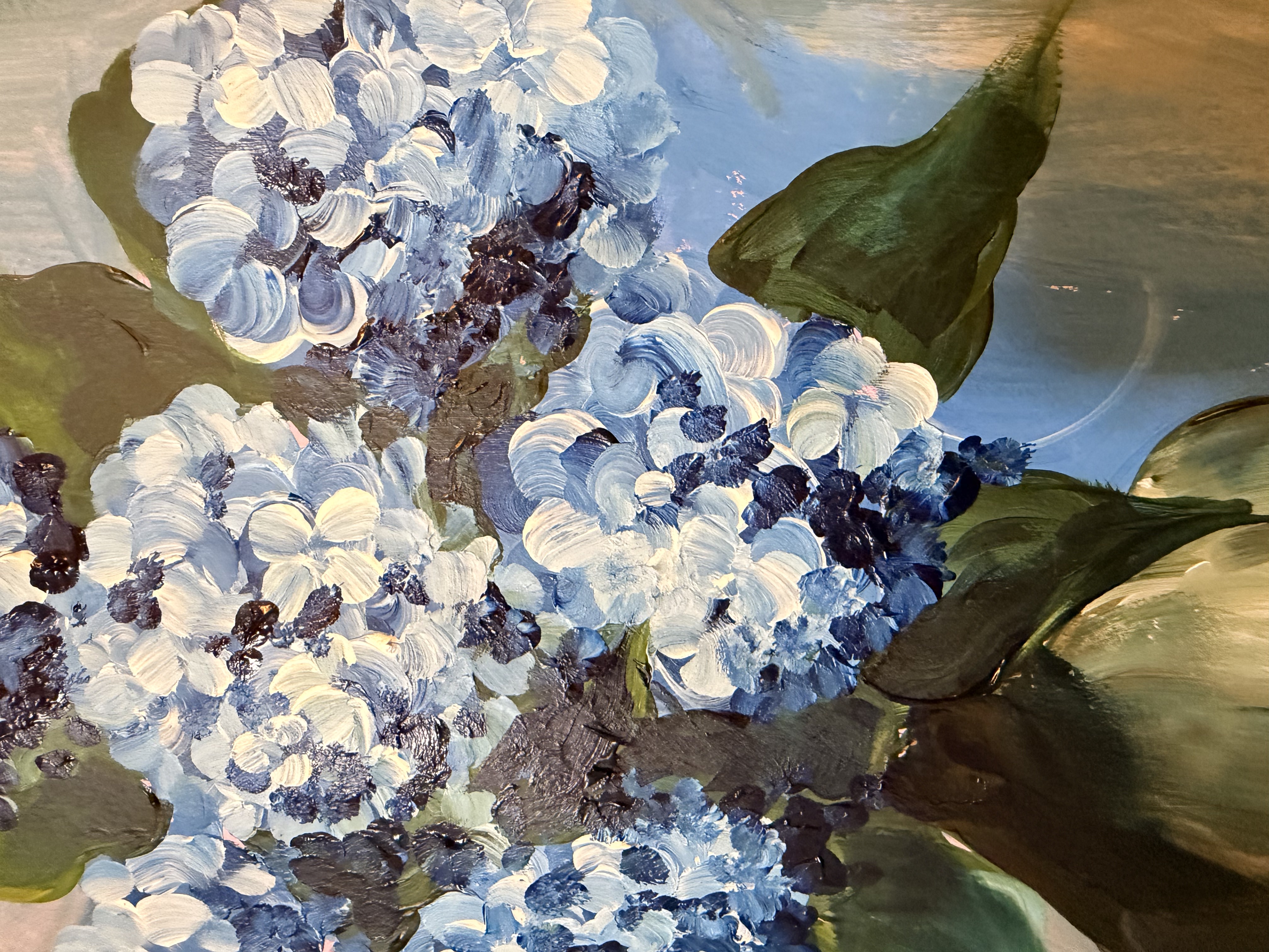 Blue Hydrangea 
