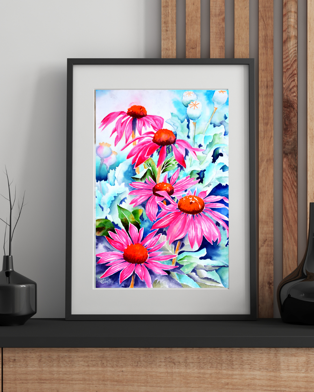 Floral Art Print 3