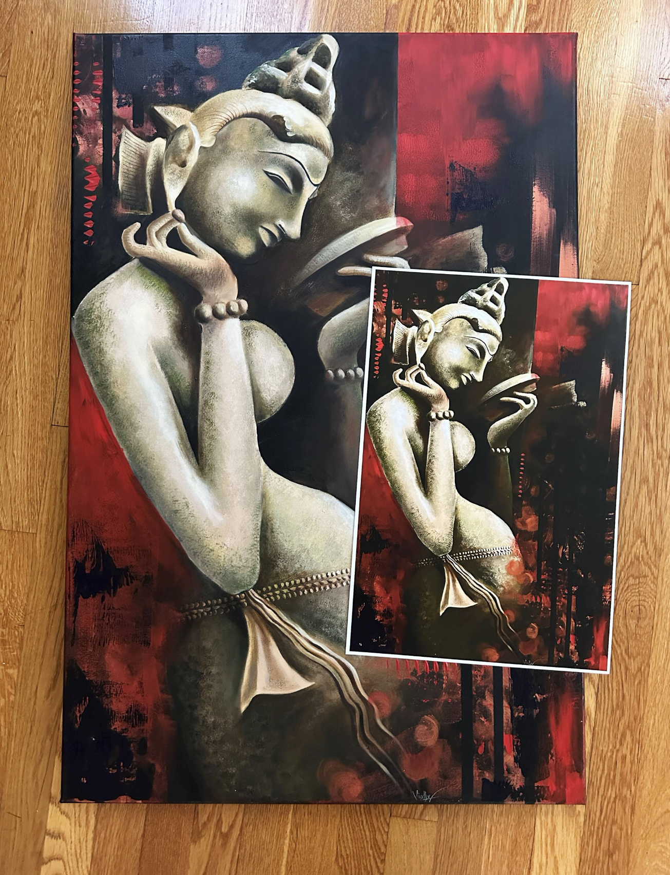 Maya Art Print