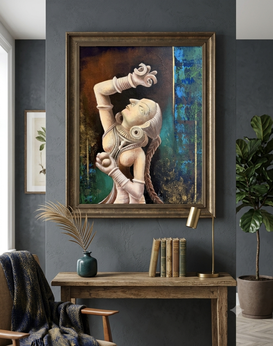 Apsara Art Print