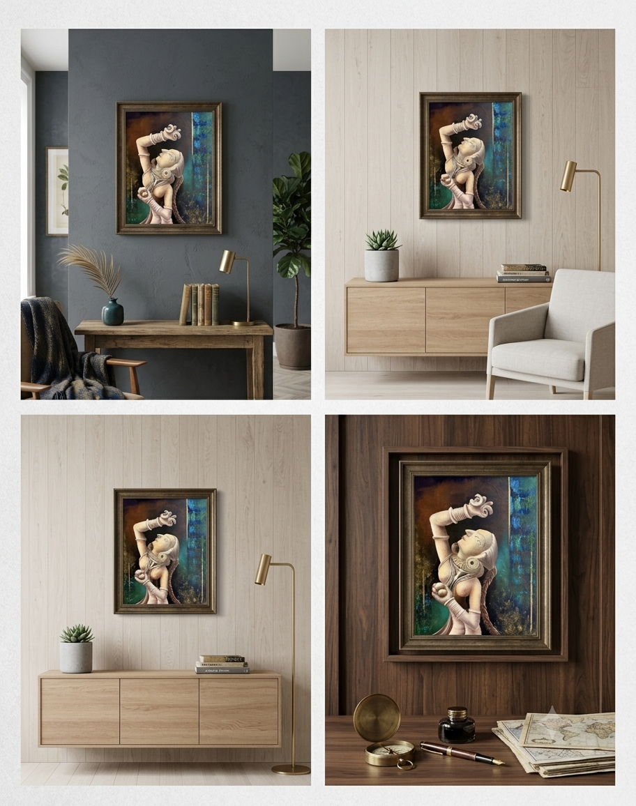 Apsara Art Print