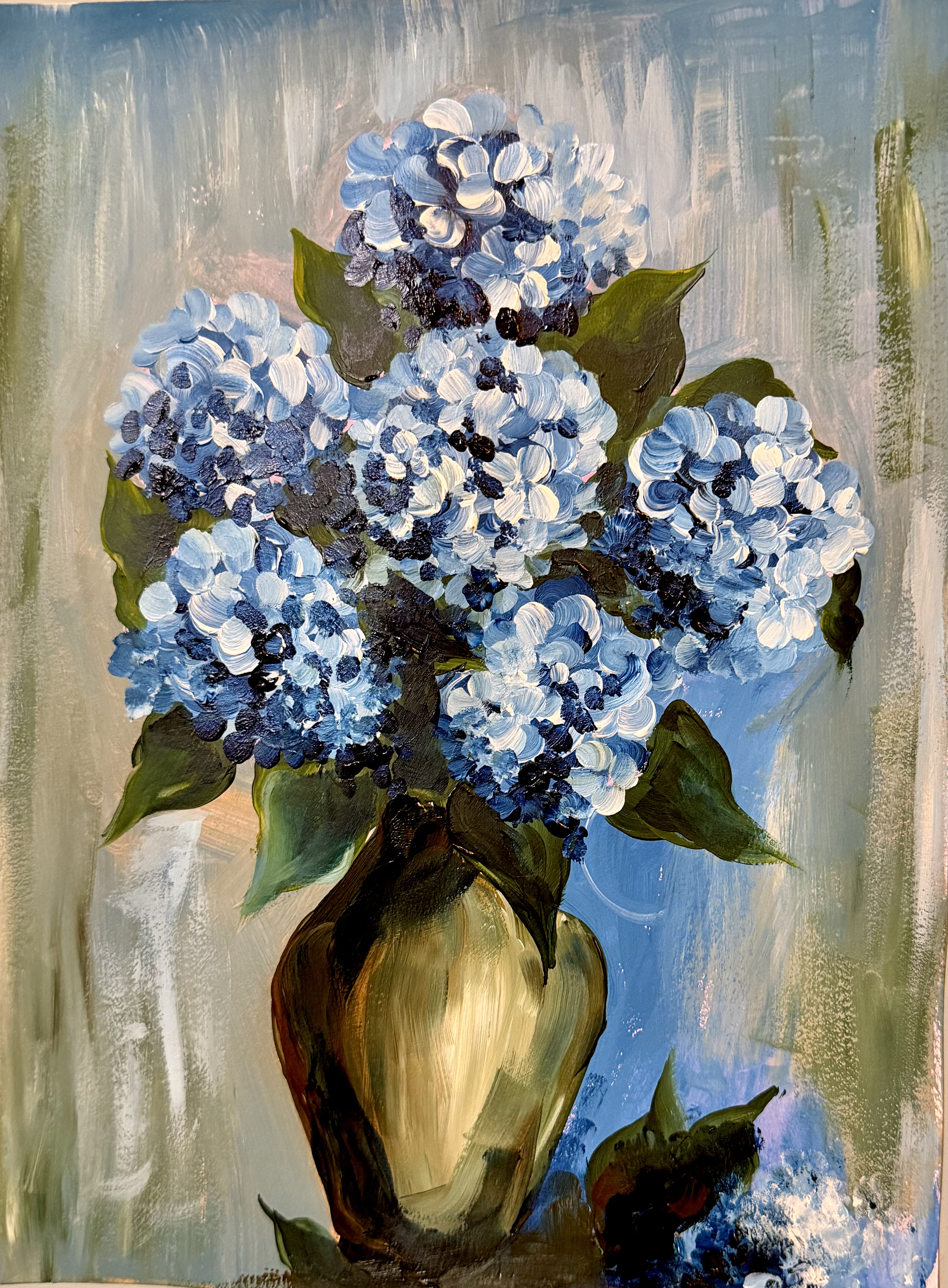 Blue Hydrangea 