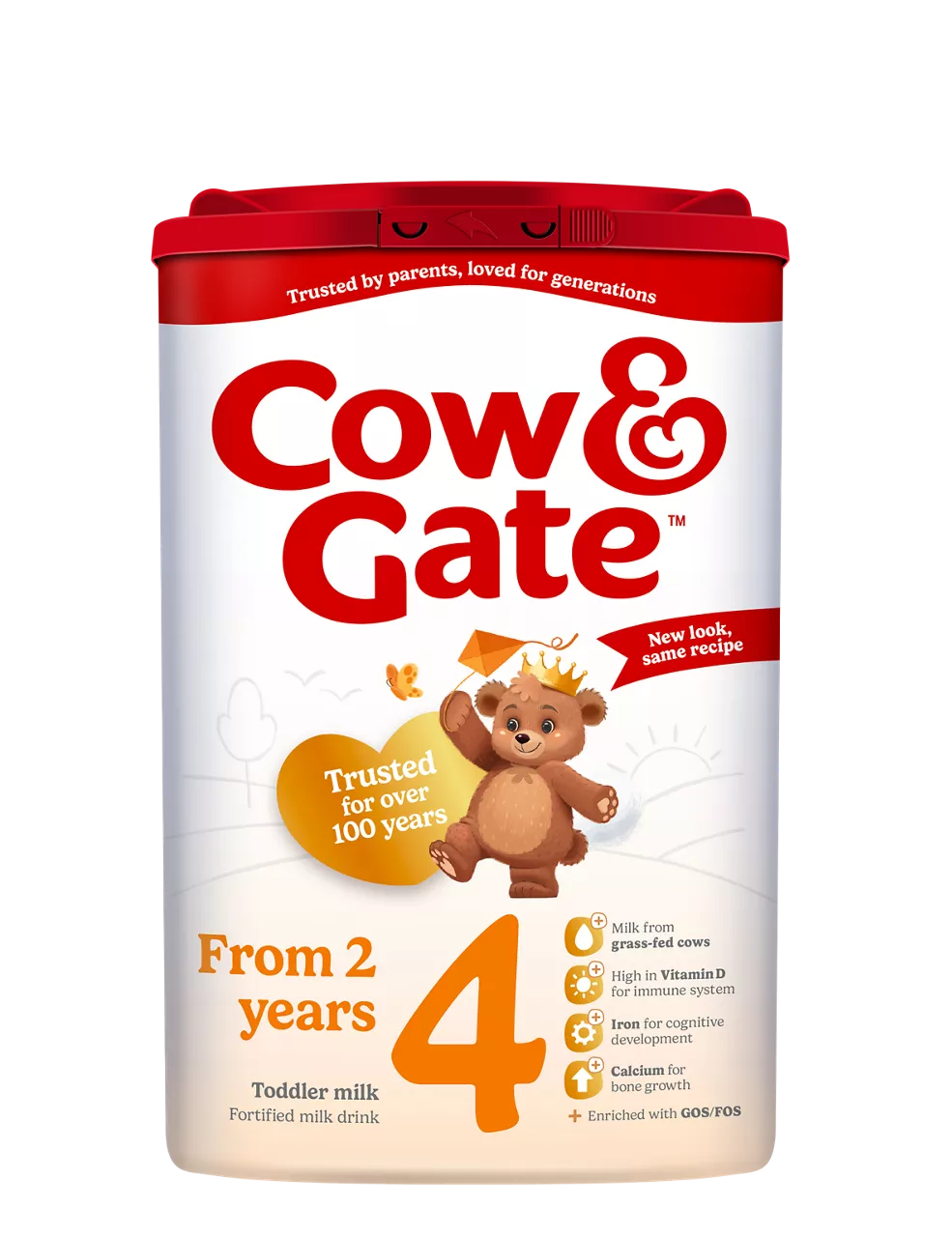 Cow & Gate 4 Toddler Milk (2+ Years)