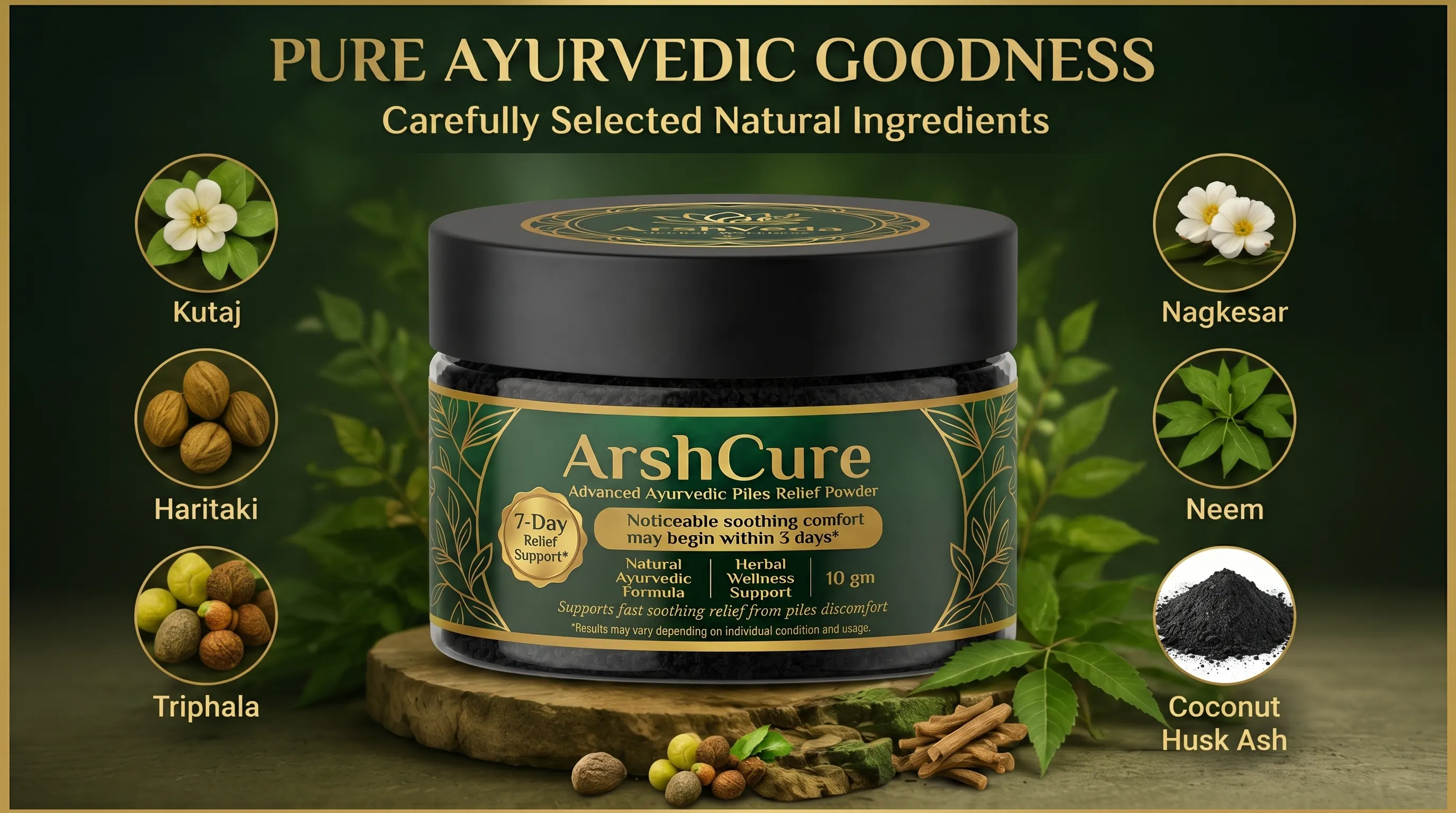 ArshCure Ayurvedic Piles Relief Powder